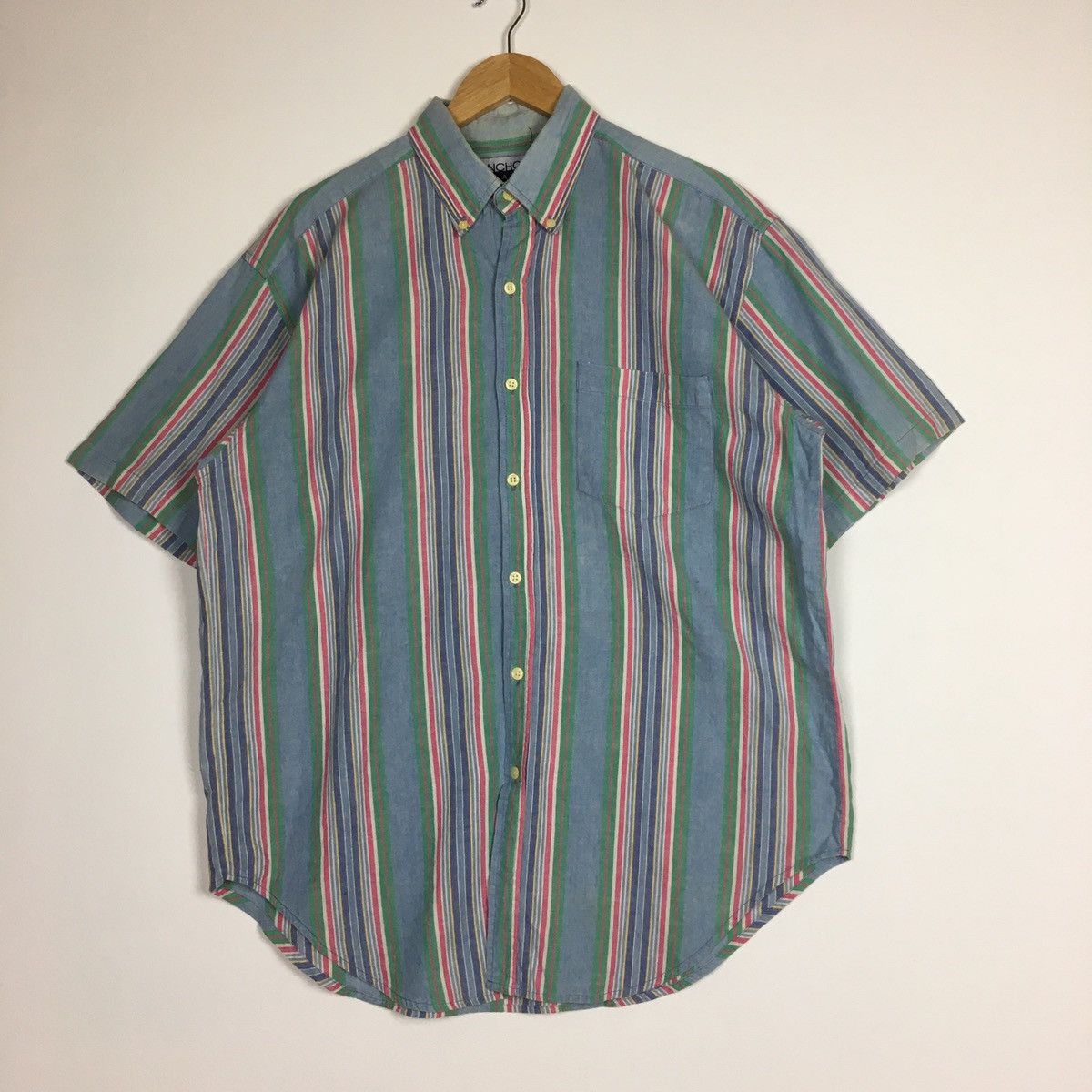 Vintage Vintage Anchor Bay Button Ups Shirt Size US L / EU 52-54 / 3 - 1 Thumbnail