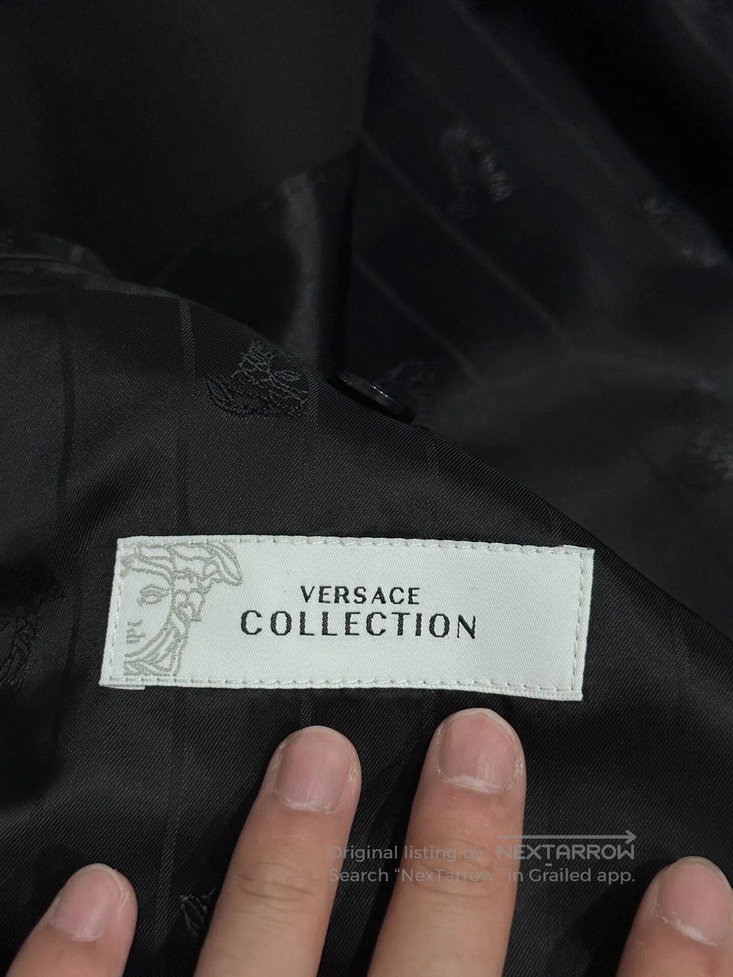 Versace Versace Shoulder Pad Jacket. Size US L / EU 52-54 / 3 - 3 Thumbnail