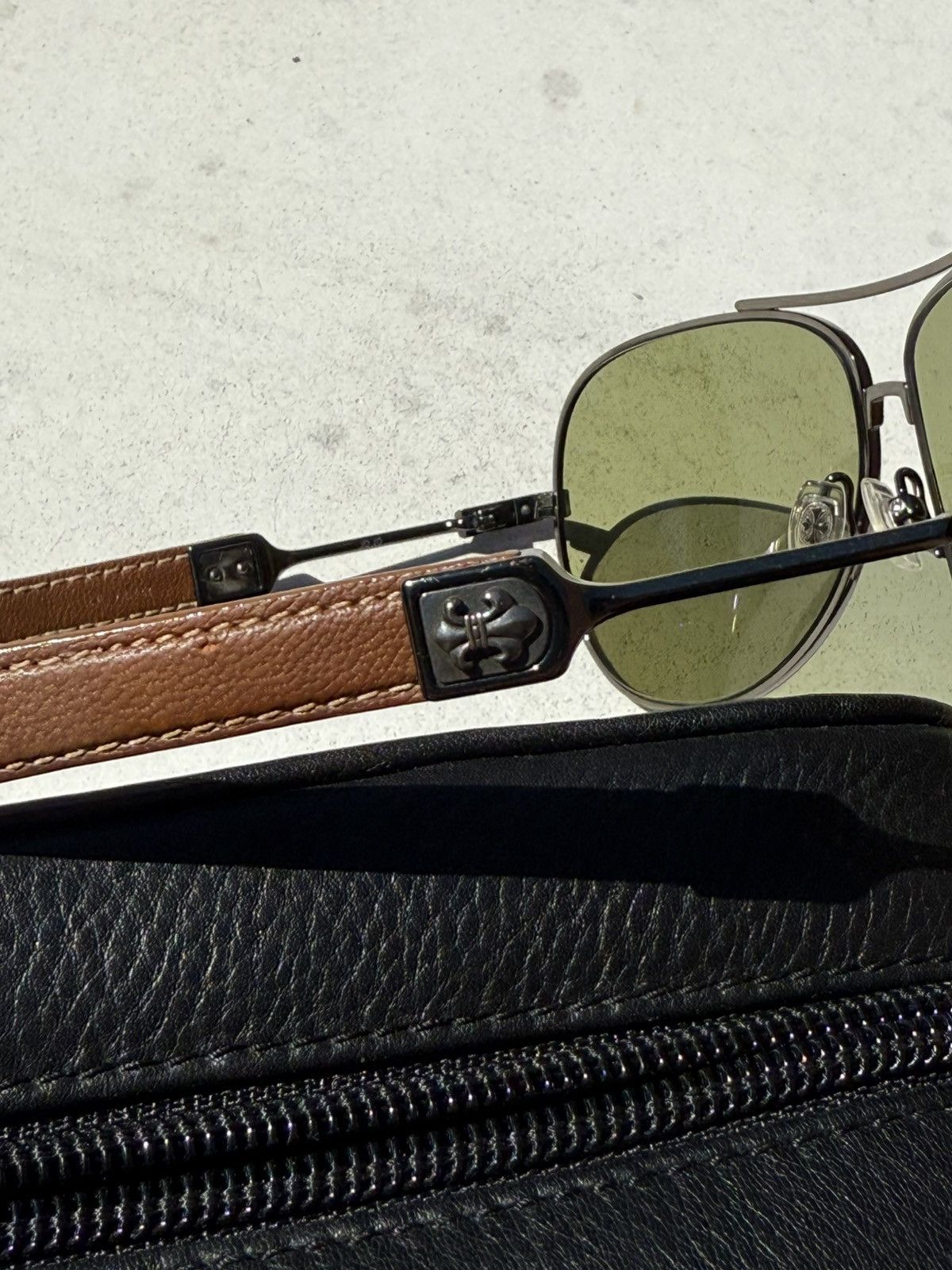 Chrome Hearts Chrome Hearts JO JO Aviators Size ONE SIZE - 3 Thumbnail