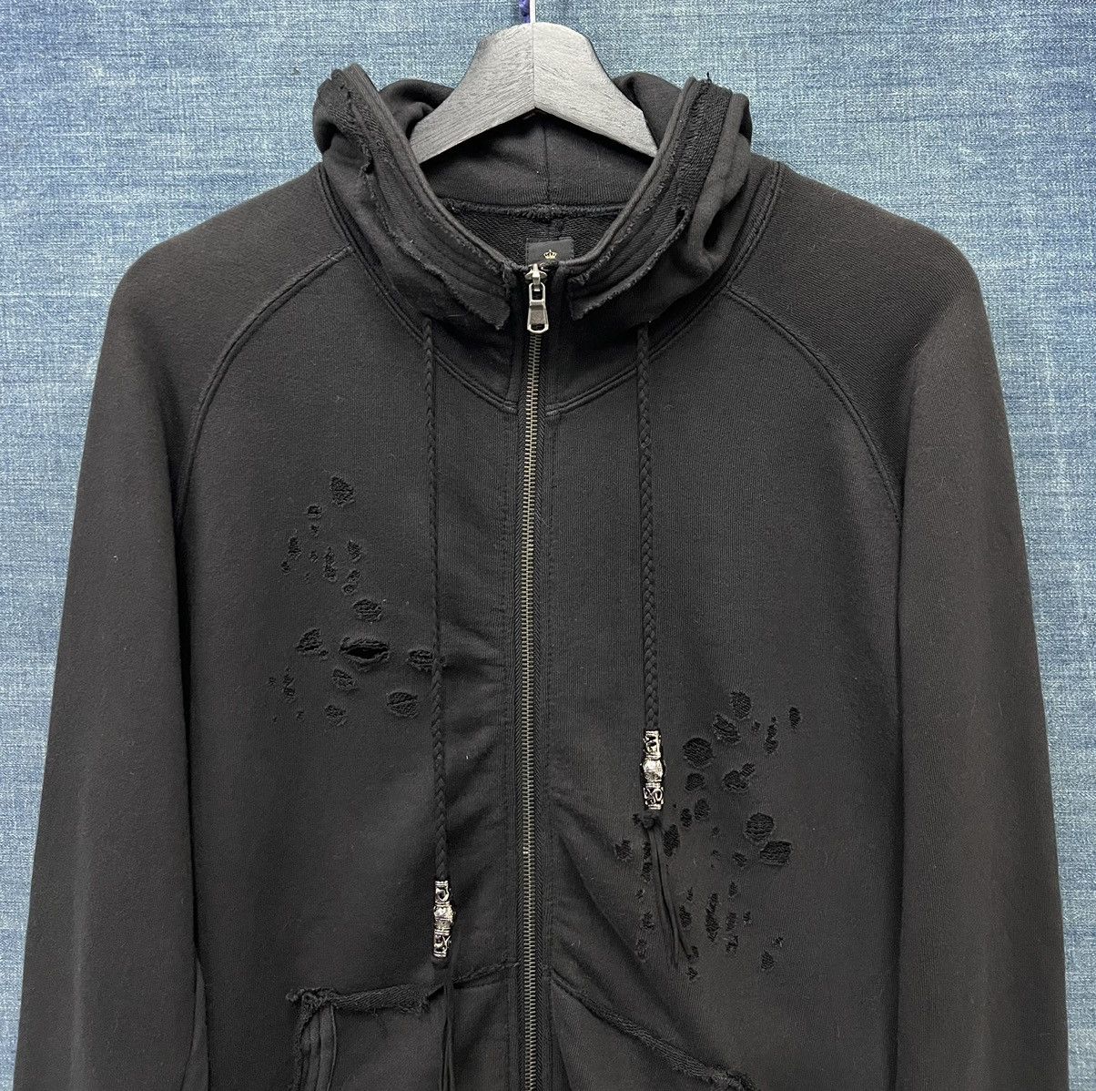Japanese Brand Semantic Design Ripped Jacket Size M / US 6-8 / IT 42-44 - 4 Thumbnail