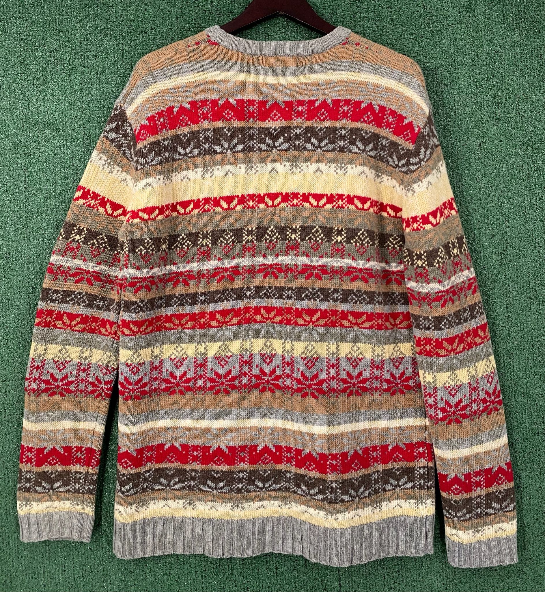 Enyce 90’s Enyce 100 % Wool Fair Isle Patterned Knit Sweater Large Size US L / EU 52-54 / 3 - 6 Thumbnail