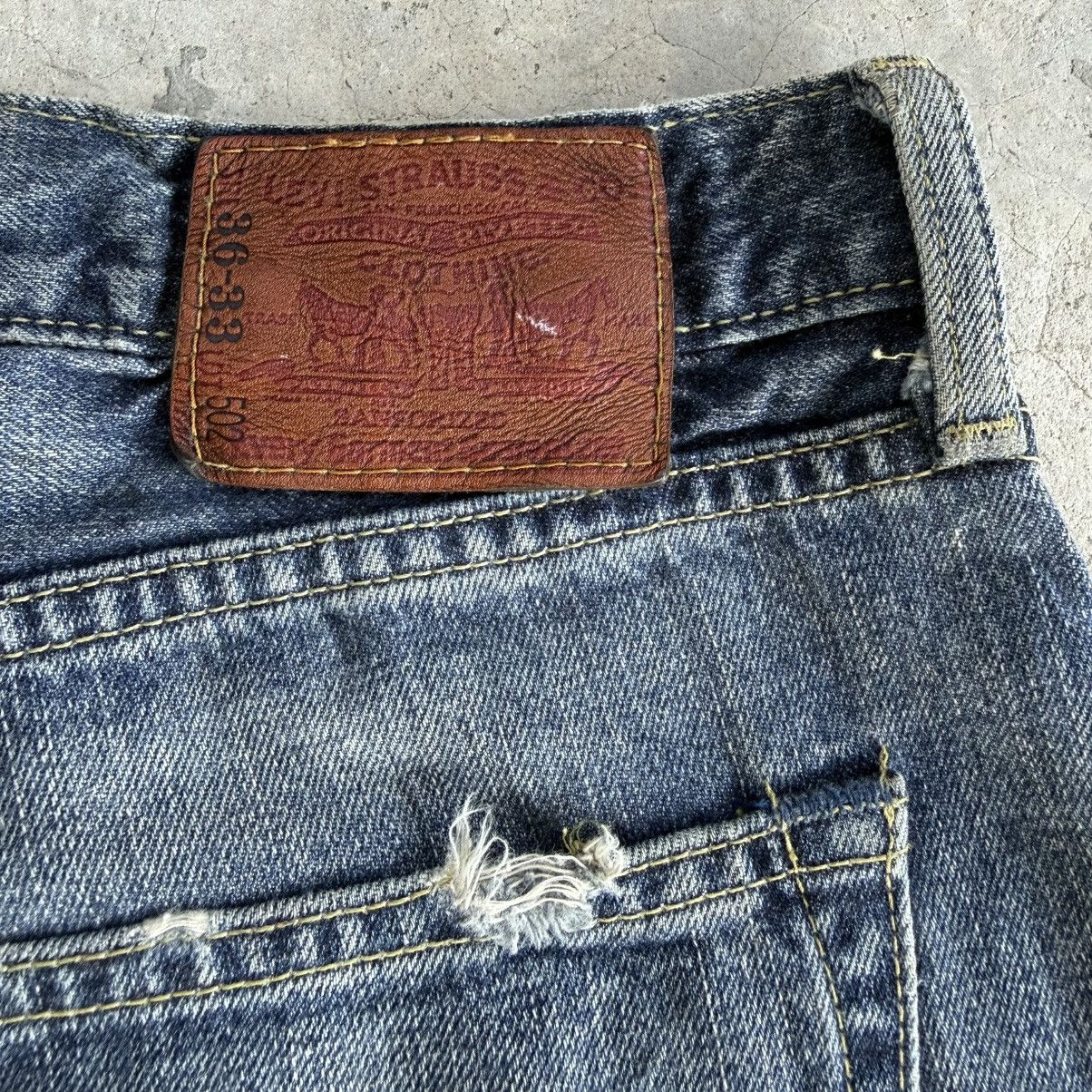 Levi's Vintage Clothing W36x33 Vintage Levi's 502 Faded Denim Jean Pants Size US 36 / EU 52 - 15 Thumbnail