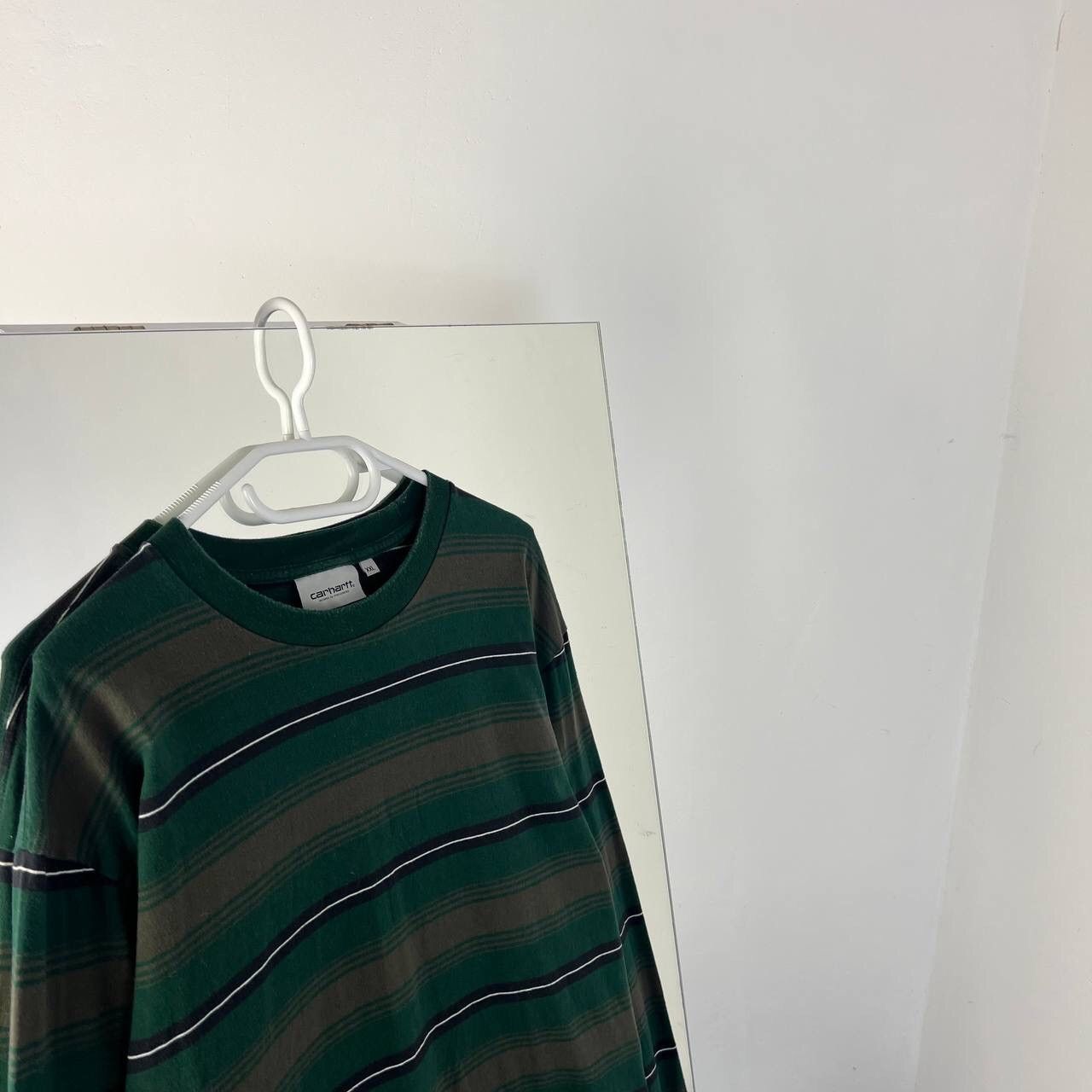 Carhartt Carhartt Long Sleeve Striped Mini Logo Size US XXL / EU 58 / 5 - 2 Thumbnail