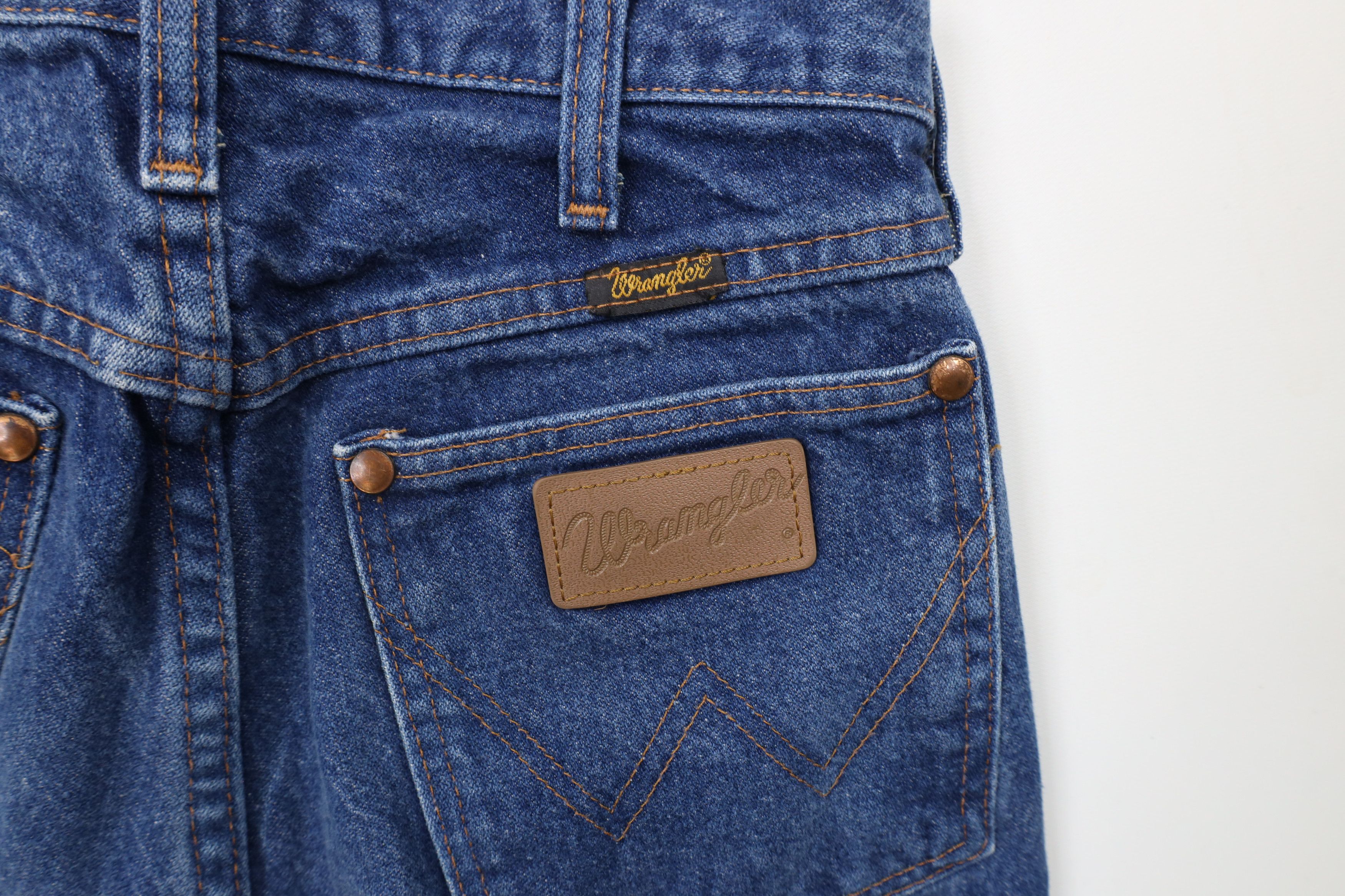 Vintage × Wrangler Vintage 90s Wrangler Flare Bootcut Denim Jeans Blue USA Size US 29 - 13 Thumbnail