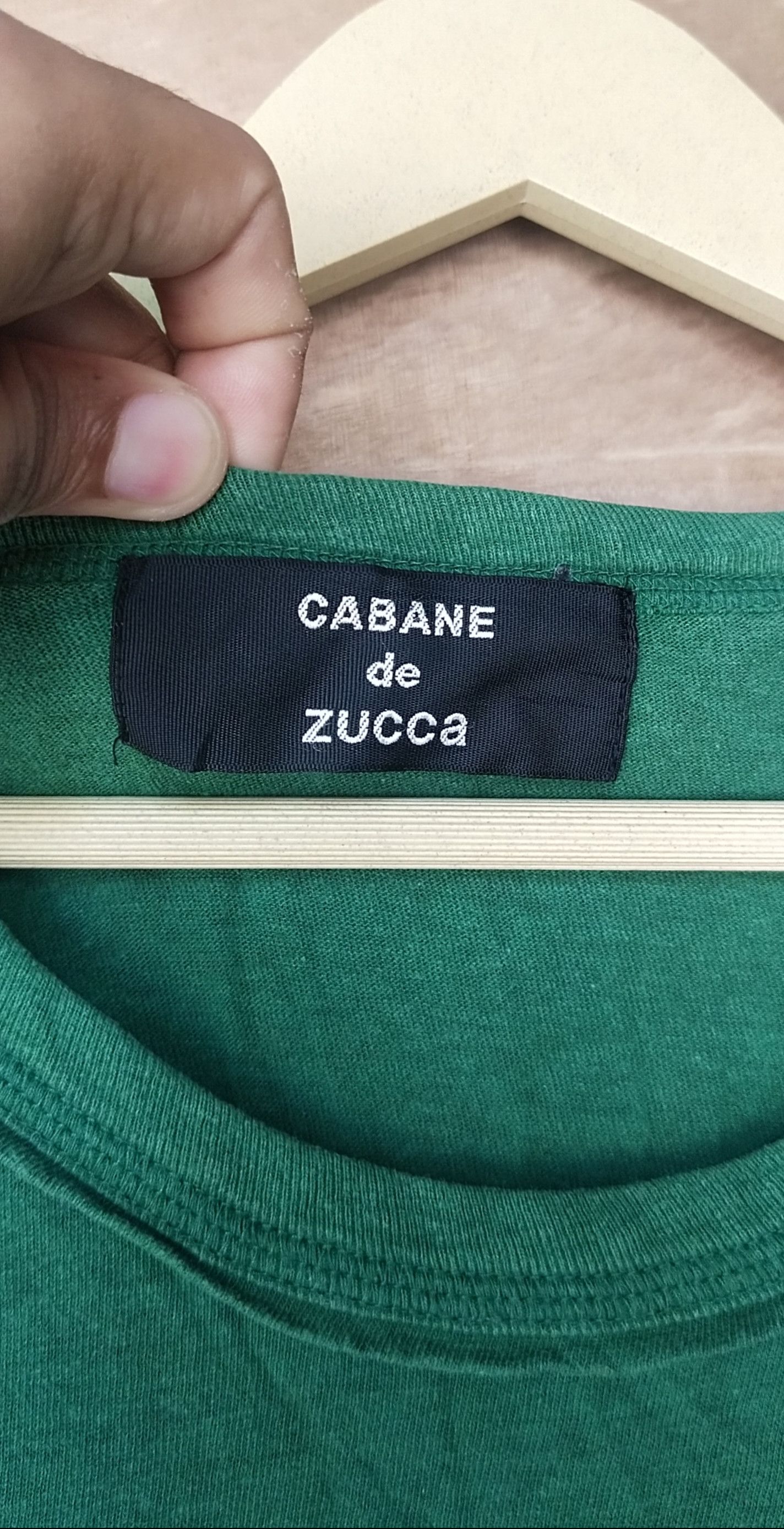 CABANE de ZUCCa Final Drop Cabane de Zucca Plain Tshirt Size US L / EU 52-54 / 3 - 3 Thumbnail