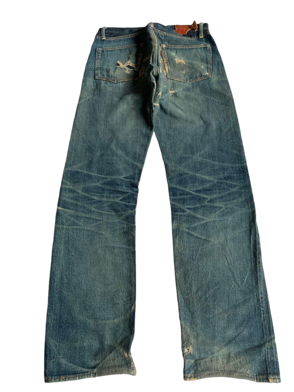 Kapital Vintage Go West Button fly Japan Selvedge distressed denim Size US 30 / EU 46 - 4 Thumbnail