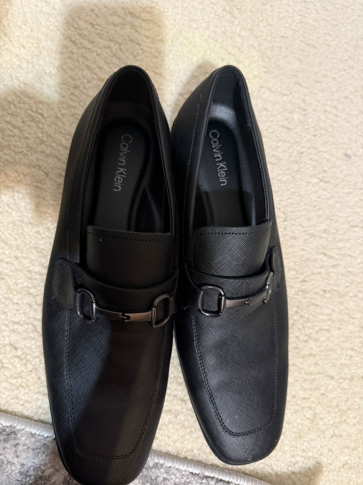 Calvin Klein Calvin Men's Malcome Slip-on Dress Shoes size 10,5 Size US 10.5 / EU 43-44 - 9 Thumbnail