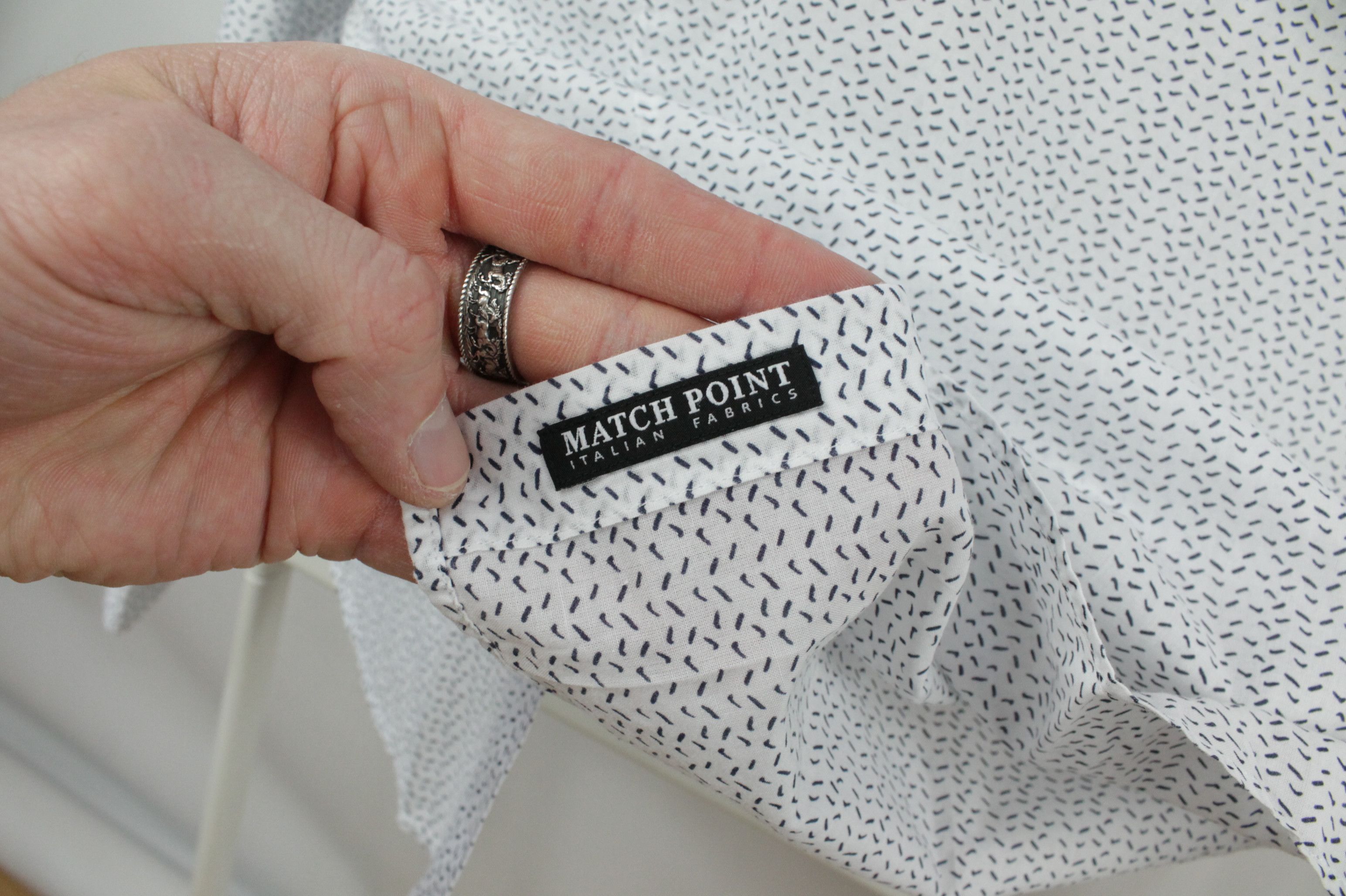 Designer × Hugo Boss Hugo Boss Match Point Cotton Slim Fit Dress Shirt Men's Size US XXL / EU 58 / 5 - 7 Thumbnail