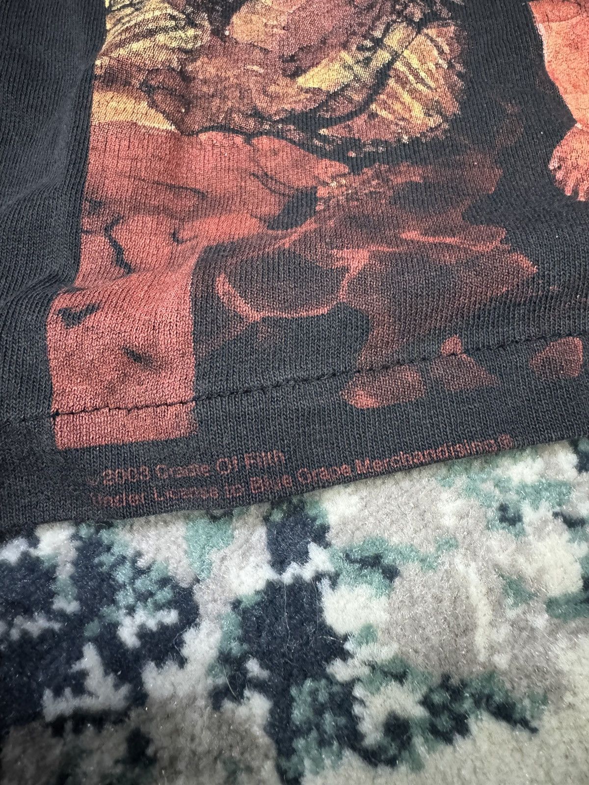 Band Tees CROPPED 2003 CRADDLE OF FILTH BLACK METAL FOR BASTARDS SHIRT Size US L / EU 52-54 / 3 - 4 Thumbnail