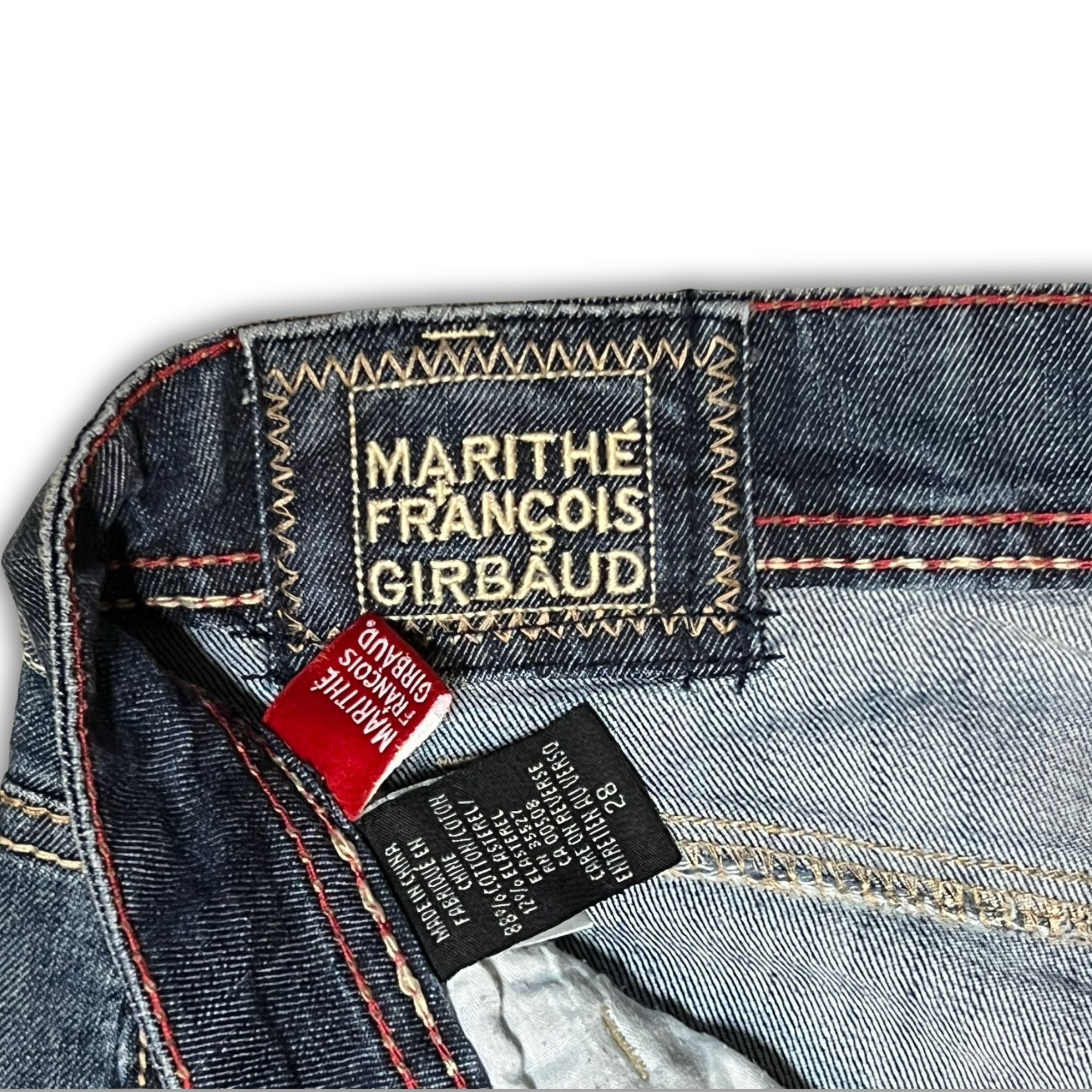 Marithe + Francois Girbaud Marithe Francois Girbaud Denim Jeans Womens Size 28 Straight Size 28" / US 6 / IT 42 - 6 Thumbnail