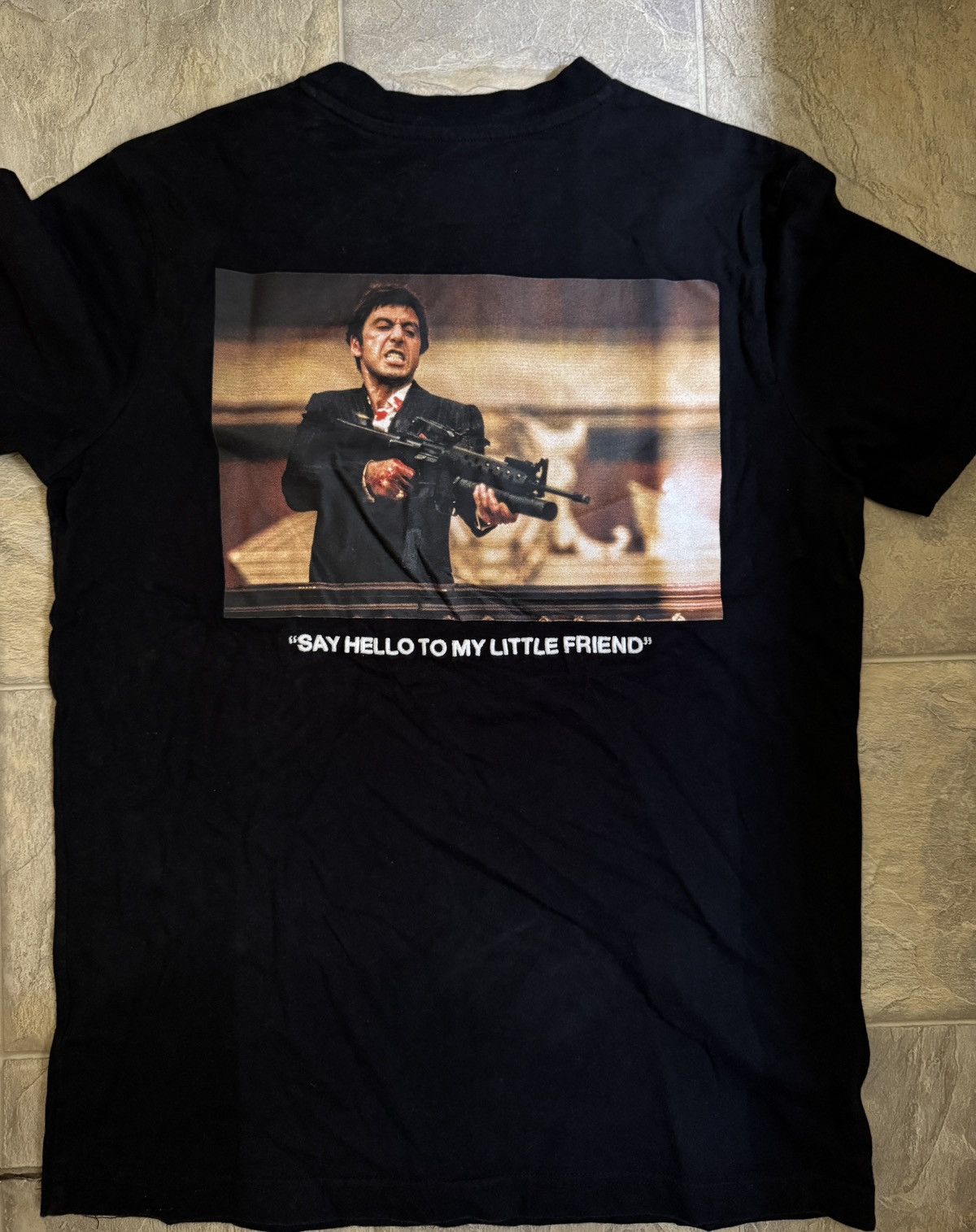 Shoe Palace Scarface Tee Say Hello to My Little Friend Size US S / EU 44-46 / 1 - 2 Thumbnail