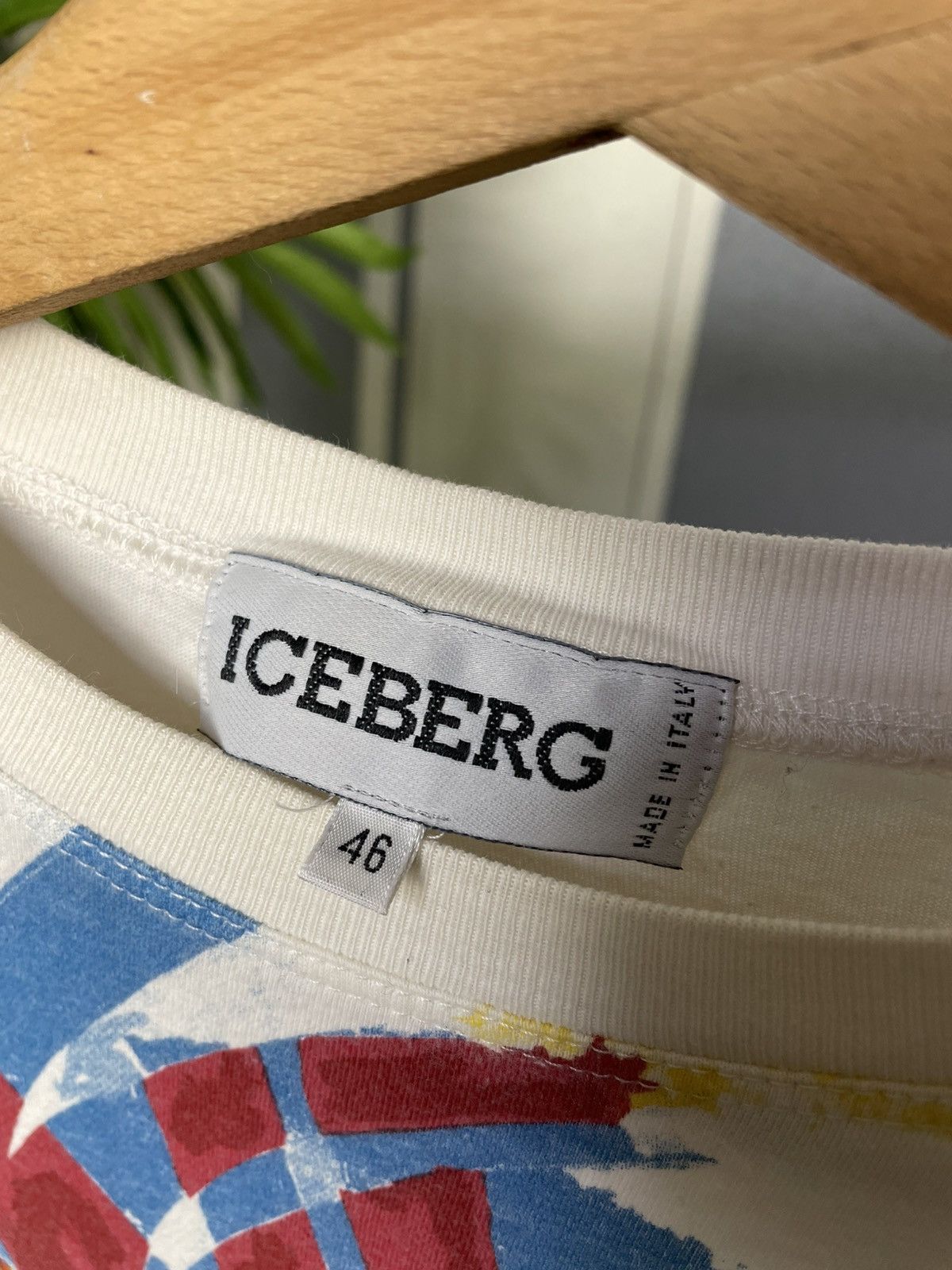 Iceberg Vintage ICEBERG Ozone Abstract T-Shirt Size US M / EU 48-50 / 2 - 5 Thumbnail