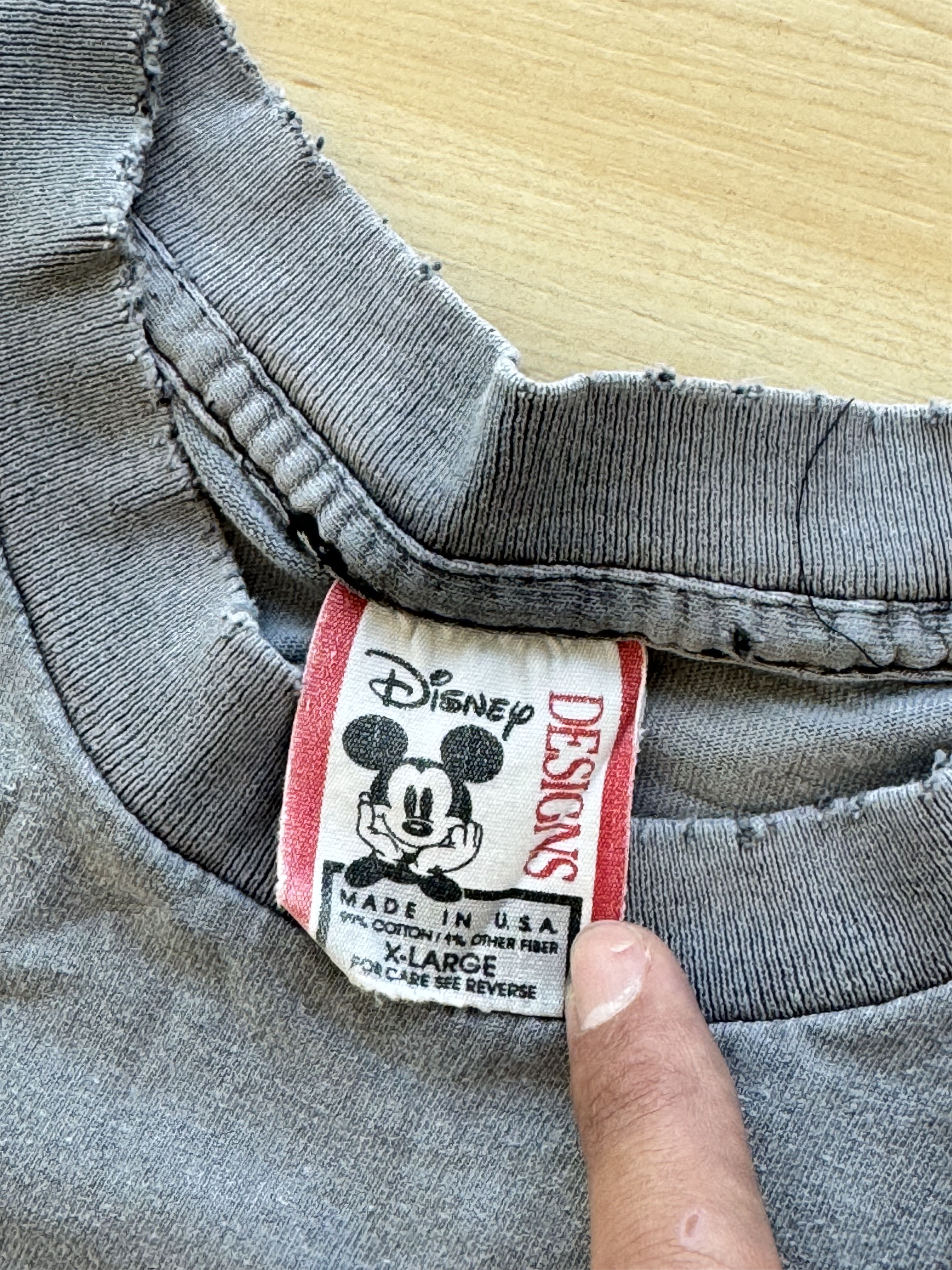 Disney T-shirt Mickey Mouse vintage 90s Walt Disney World Size US XL / EU 56 / 4 - 8 Thumbnail