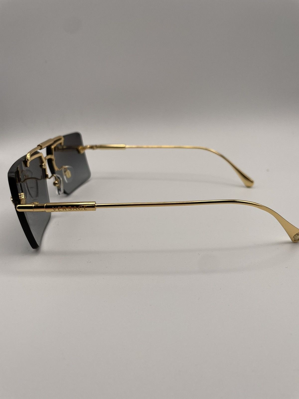 Versace Versace Frameless Sunglasses Size ONE SIZE - 6 Thumbnail