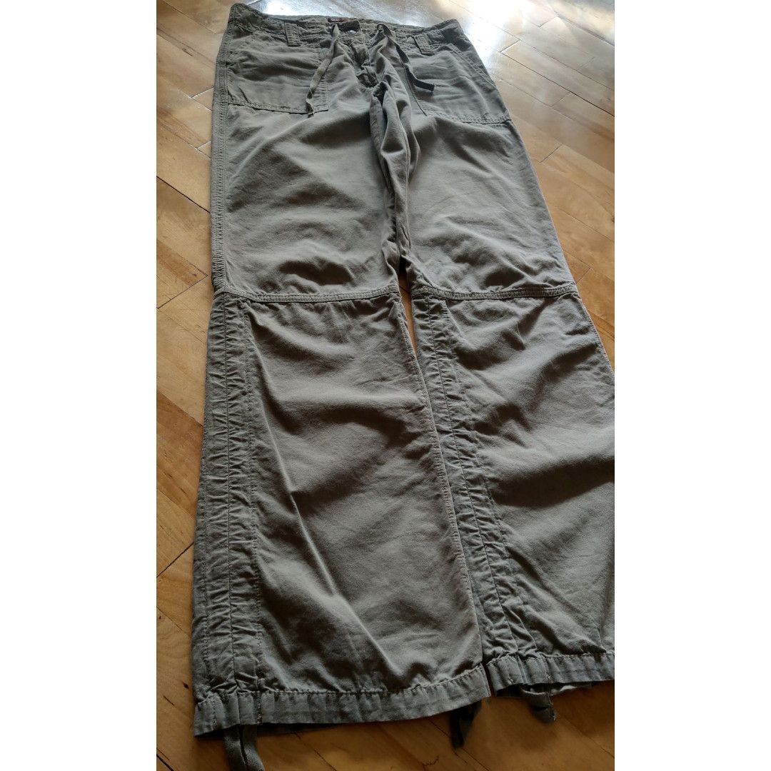 Vintage Vintage 90s Cargos Baggy Raver Pants y2k Opium Techno Fairy Size 25" / US 0 / IT 36 - 10 Thumbnail