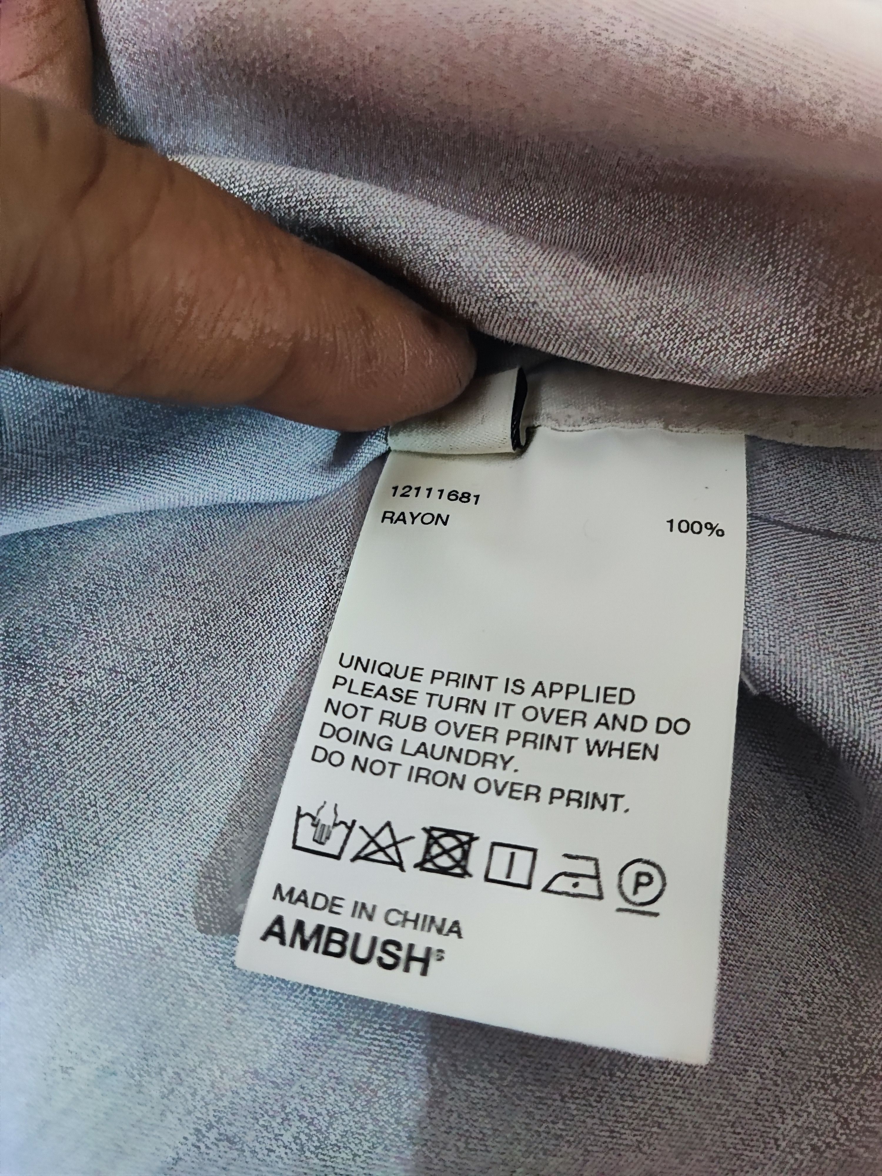 Ambush Design Ambush Sunset Print Short Sleeve Rayon Shirt Size US S / EU 44-46 / 1 - 10 Thumbnail