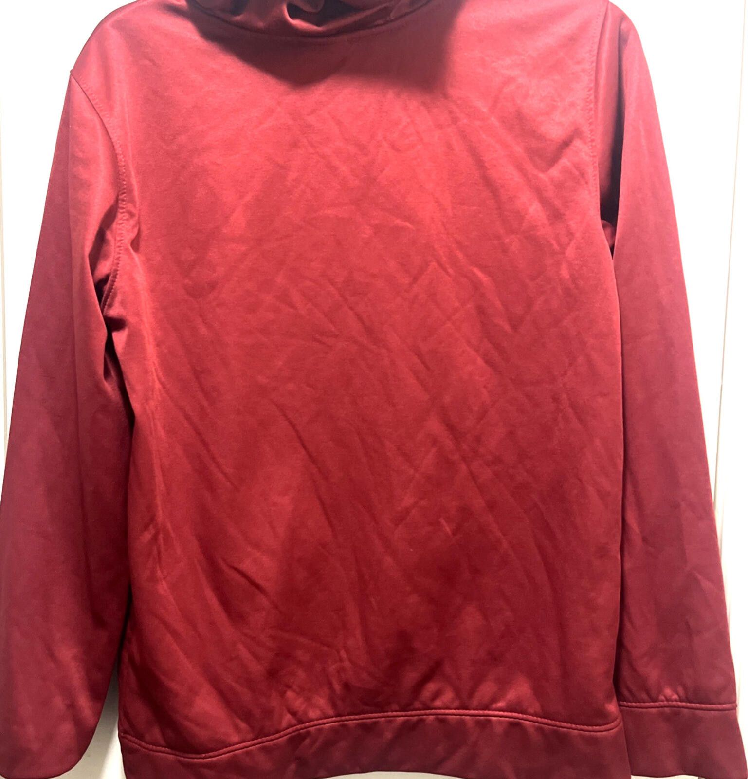 Genuine Leather Stanford Cardinal Hoodie Embroidered Sweatshirt --Lg (14-16) Size ONE SIZE - 3 Thumbnail