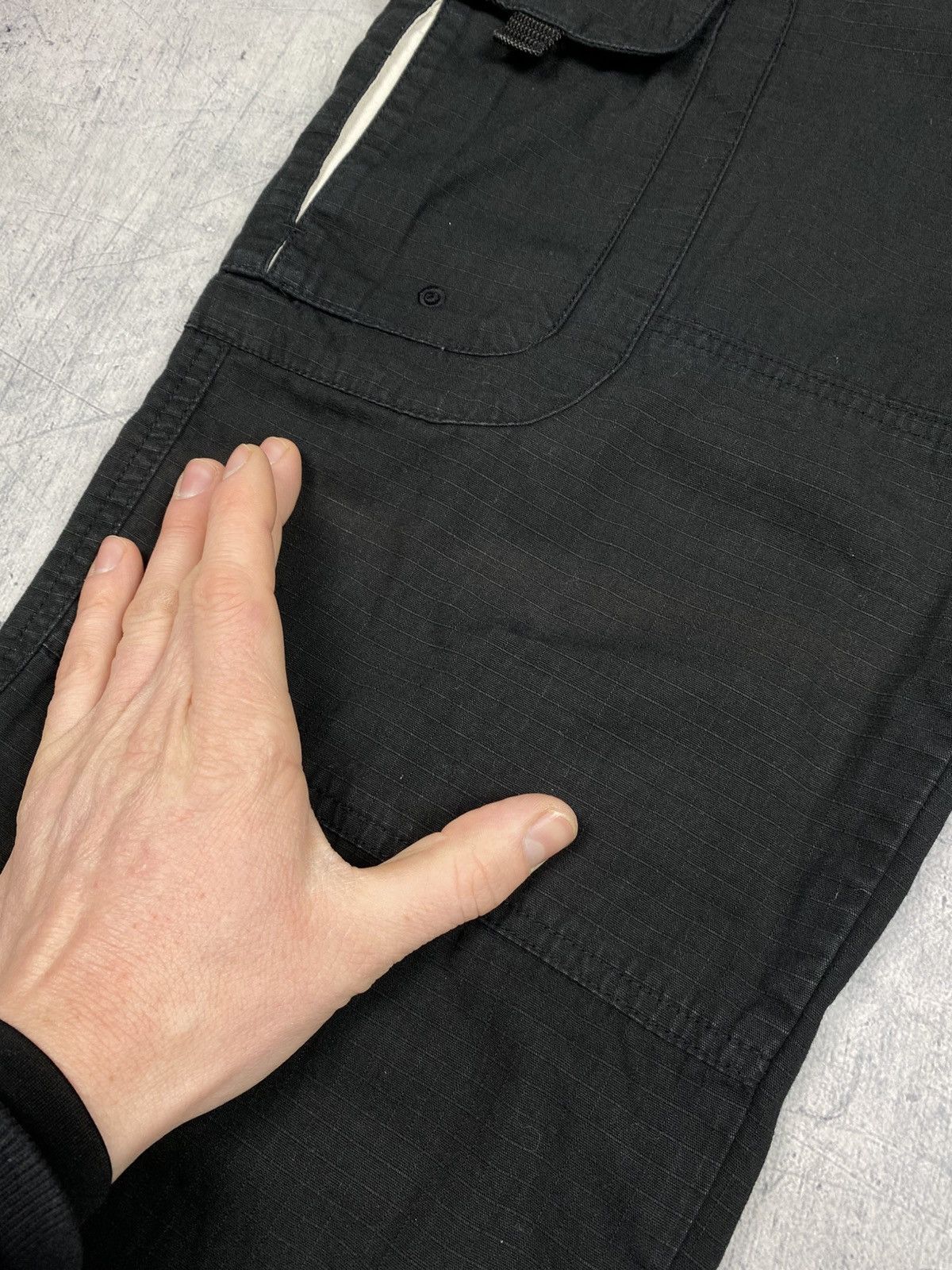 Fox Racing Fox Racing Black Cargo Pants Size 30 Y2K Made In Hong Kong Size US 30 / EU 46 - 13 Thumbnail