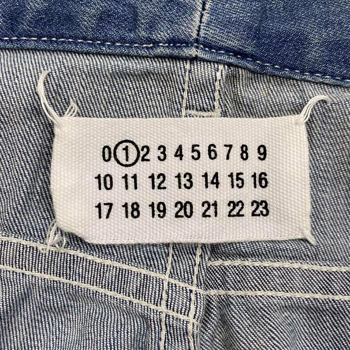 Maison Margiela Line One 4 Stitches Classic Blue Jeans Size US 28 / EU 44 - 4 Thumbnail