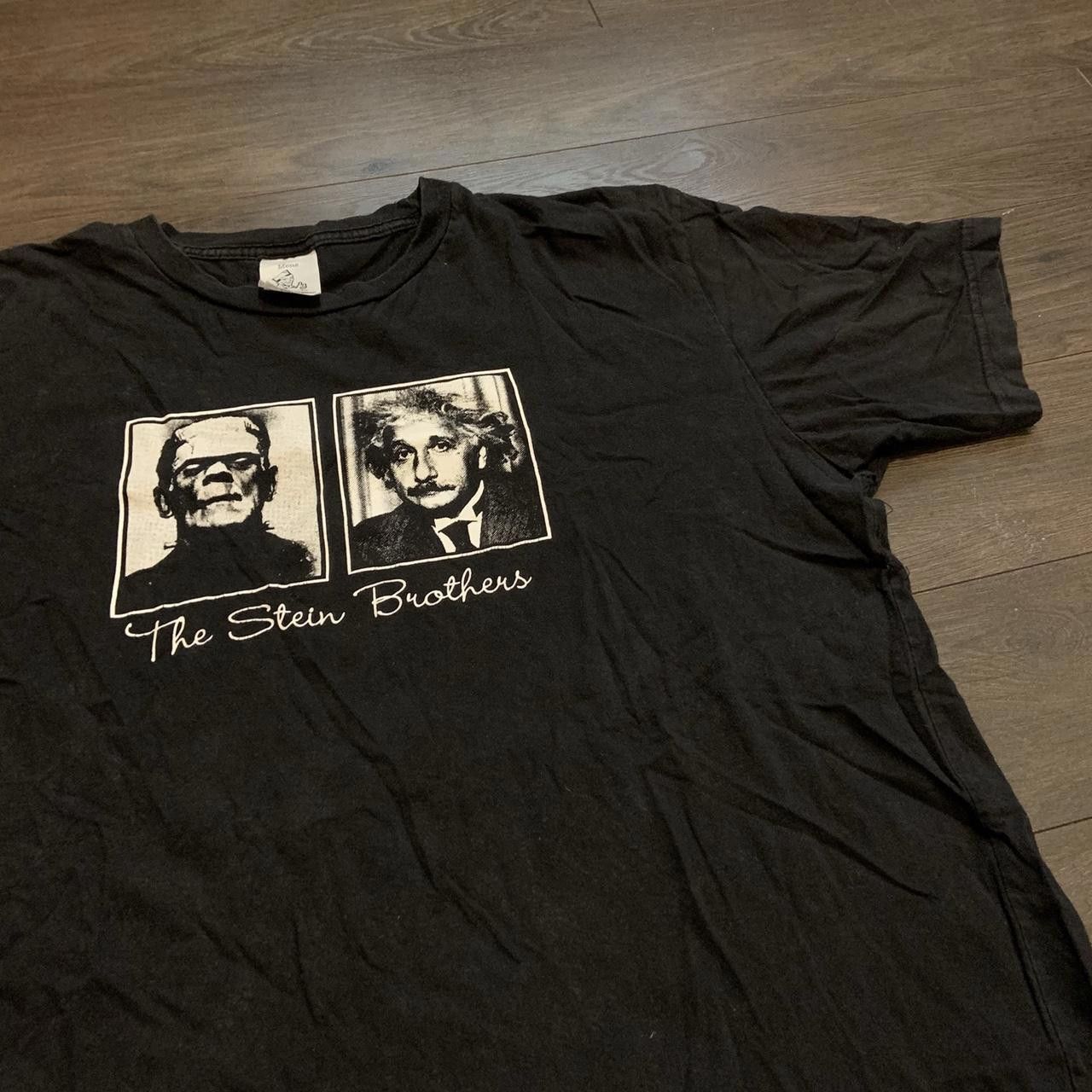 Designer Vintage The Stein Brothers T Shirt Frankenstein Einstein Size US L / EU 52-54 / 3 - 2 Thumbnail