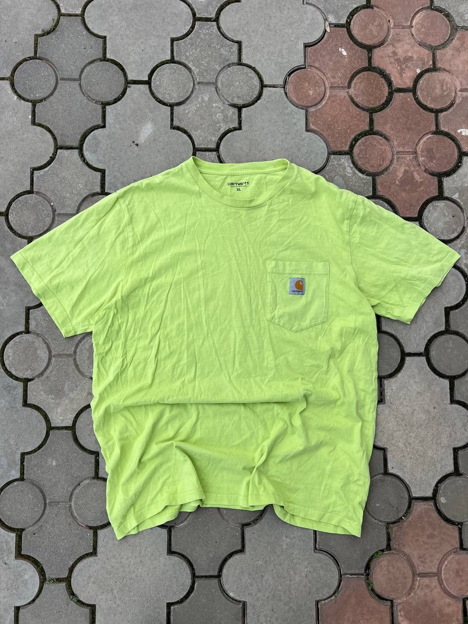 Carhartt Vintage Carhartt Logo Oversized Tee Y2K USA Size US XL / EU 56 / 4 - 1 Thumbnail