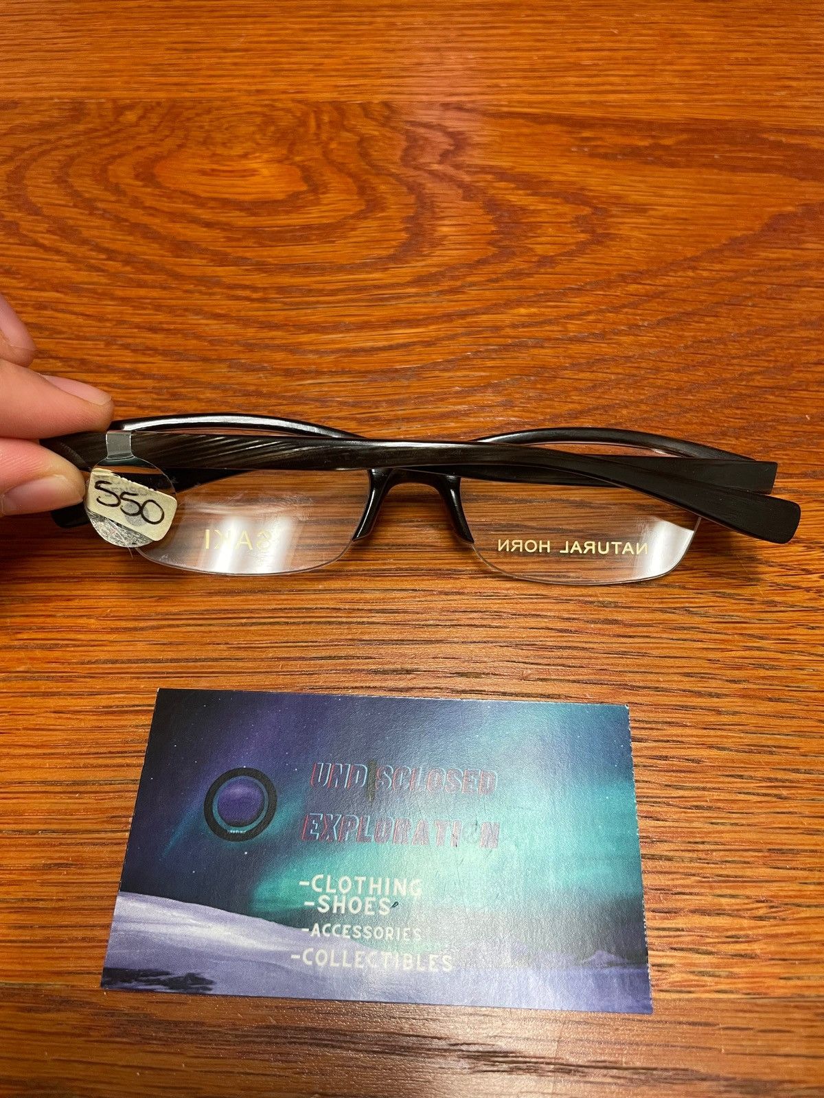 Other Saki natural horn glasses Size ONE SIZE - 2 Thumbnail