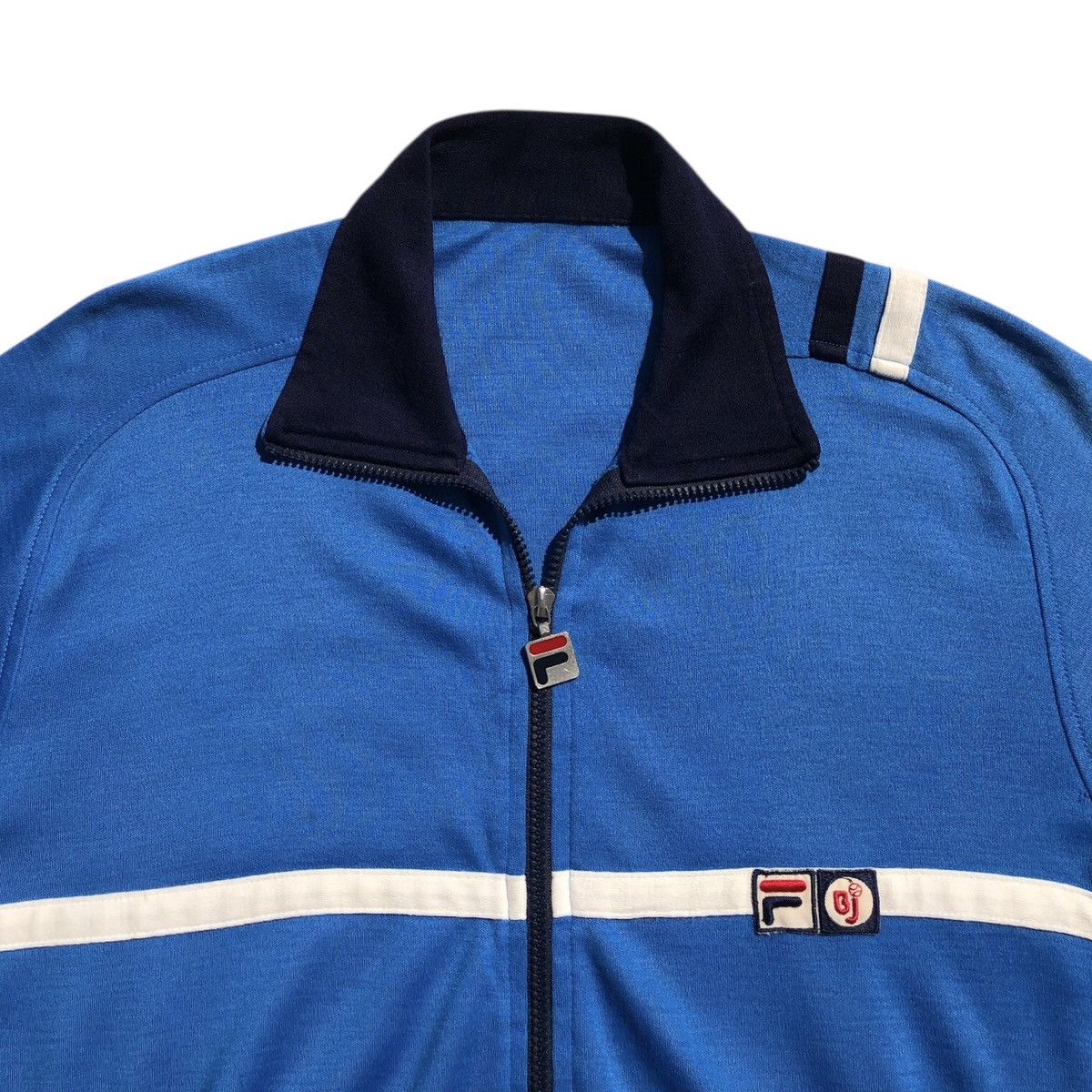 Vintage Vintage 70’s Fila BJ Track Top Jacket Size US L / EU 52-54 / 3 - 6 Thumbnail