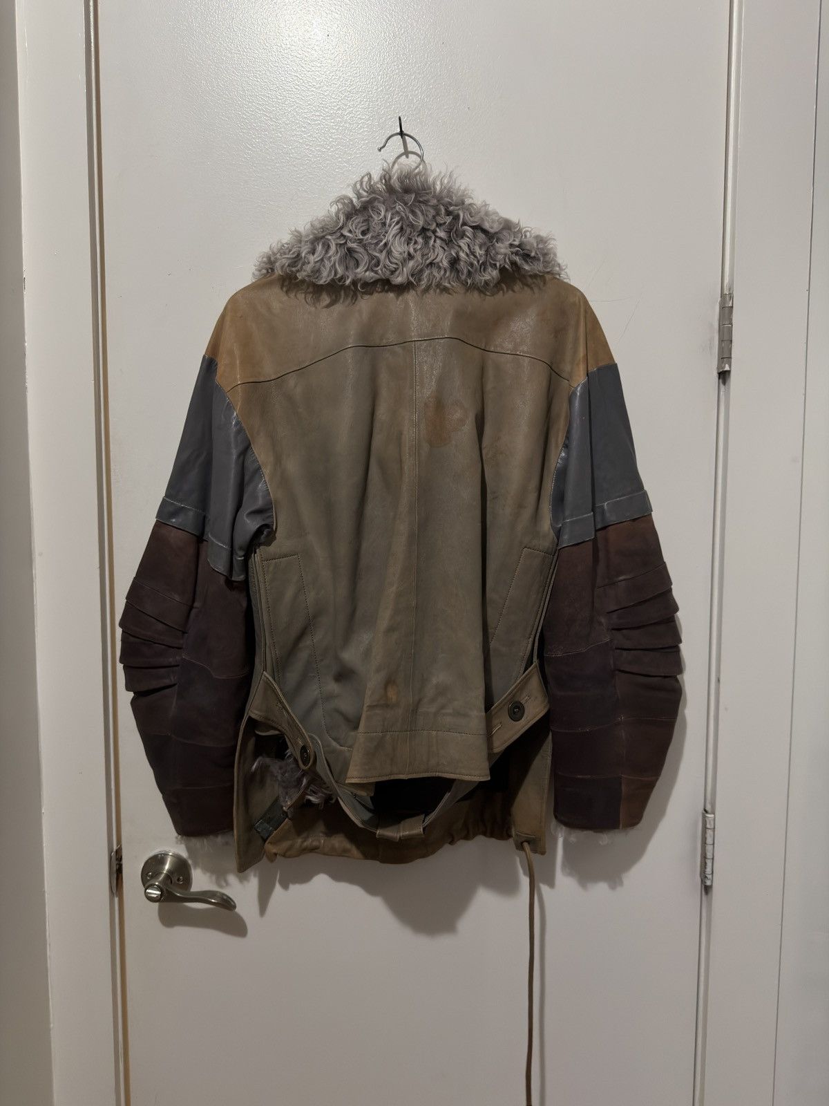 Balenciaga AW10 Re-Issue Biker Shearling Size XS / US 0-2 / IT 36-38 - 5 Thumbnail