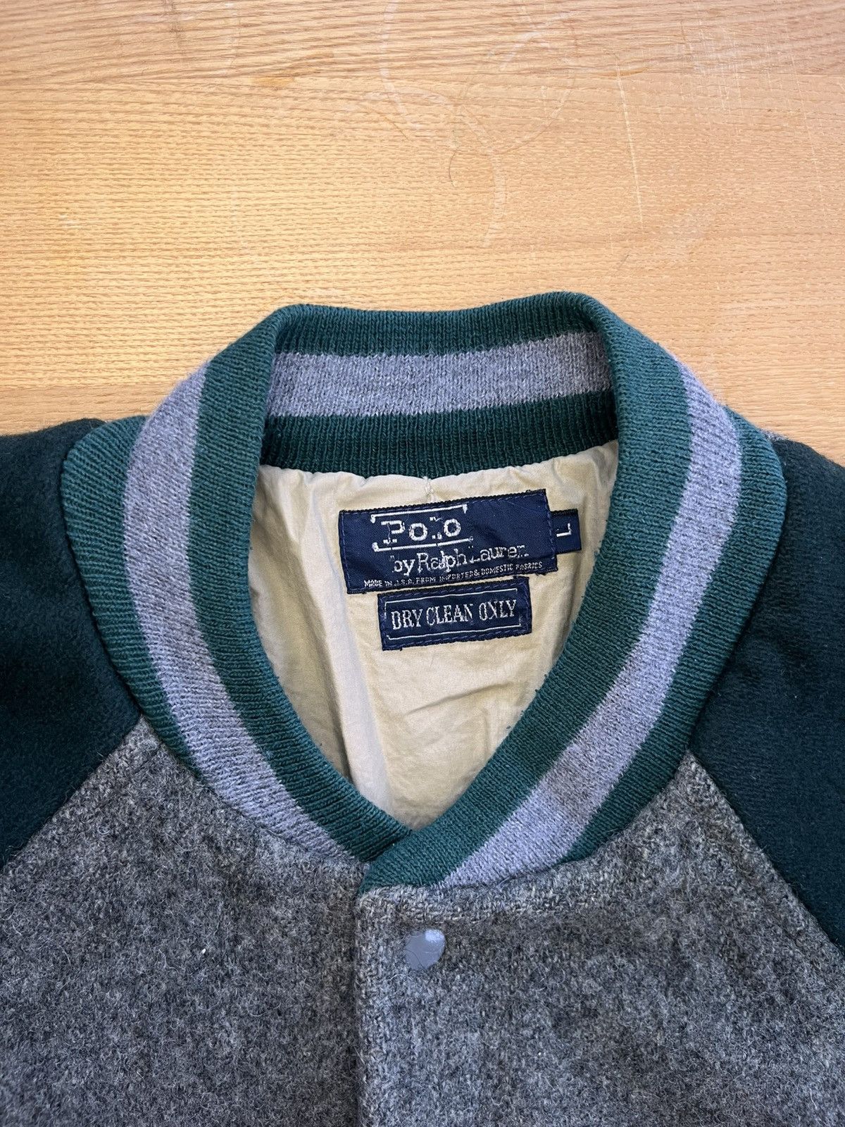 Polo Ralph Lauren Ralph Lauren - 1988 Crest Baseball Jacket Size US L / EU 52-54 / 3 - 3 Thumbnail