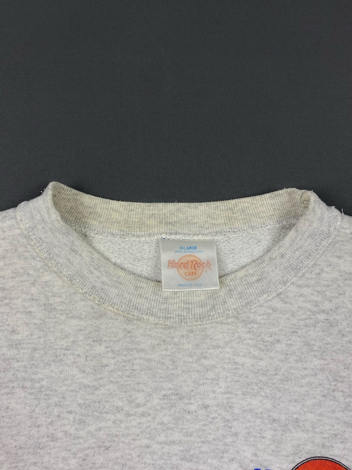 Hard Rock Cafe × Vintage 1990’s Vintage Hard Rock Cafe New York Sweatshirt Made USA Size US XL / EU 56 / 4 - 7 Thumbnail