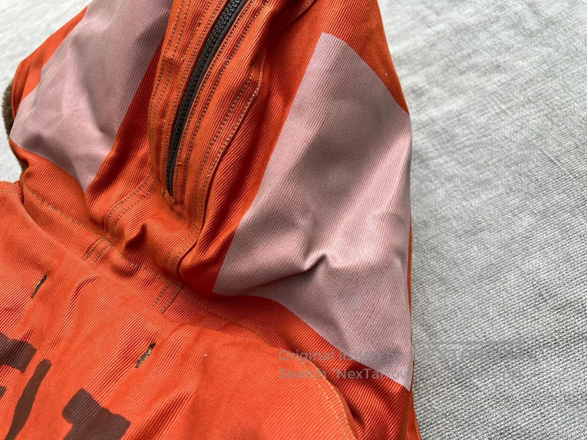 Freewheelers FREEWHEELERS Orange Hooded Vest. Size US M / EU 48-50 / 2 - 5 Thumbnail