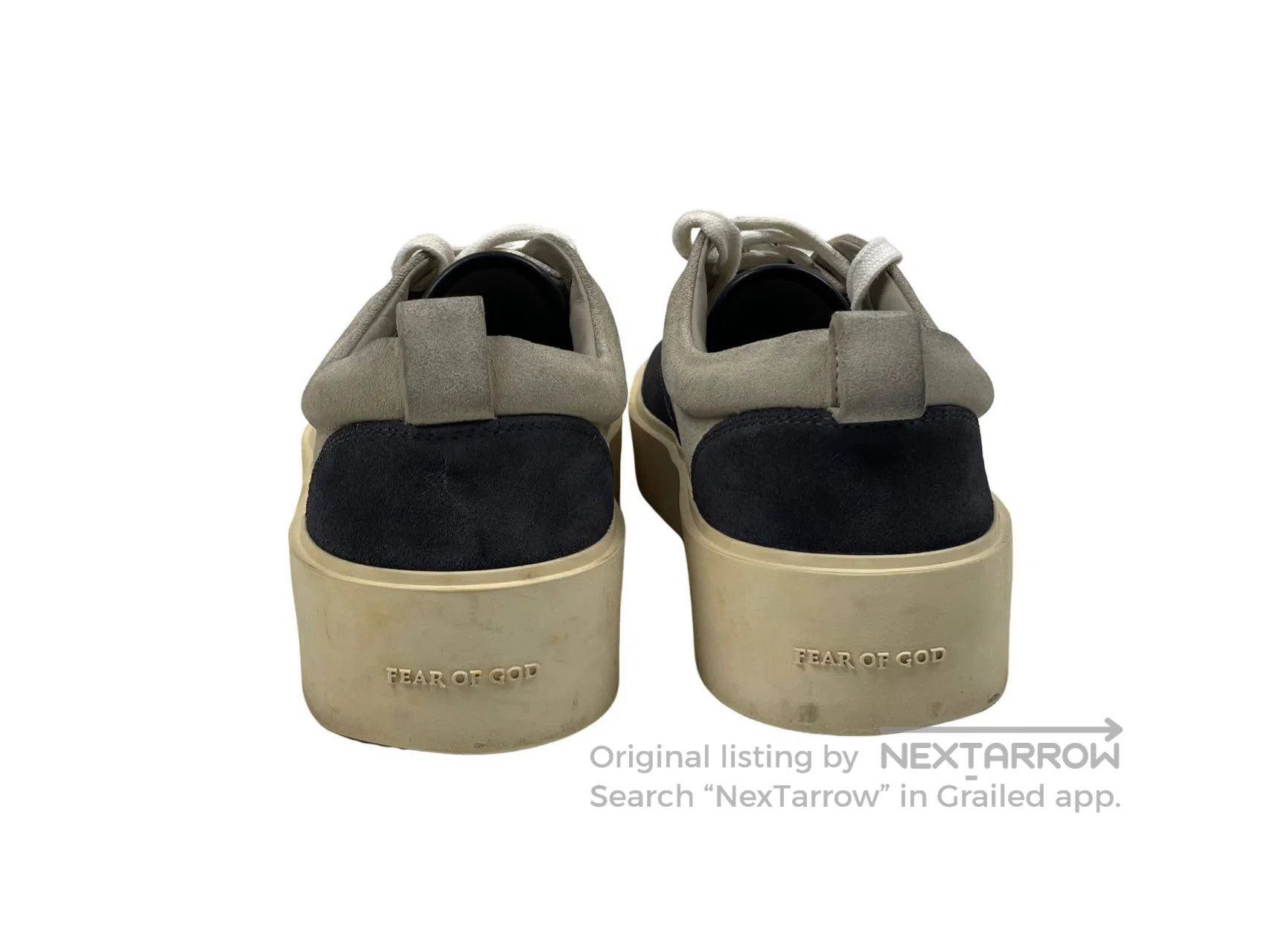Fear of God FEAR OF GOD Black and Gray Color Block Low-cut Shoes Size US 10 / EU 43 - 4 Thumbnail