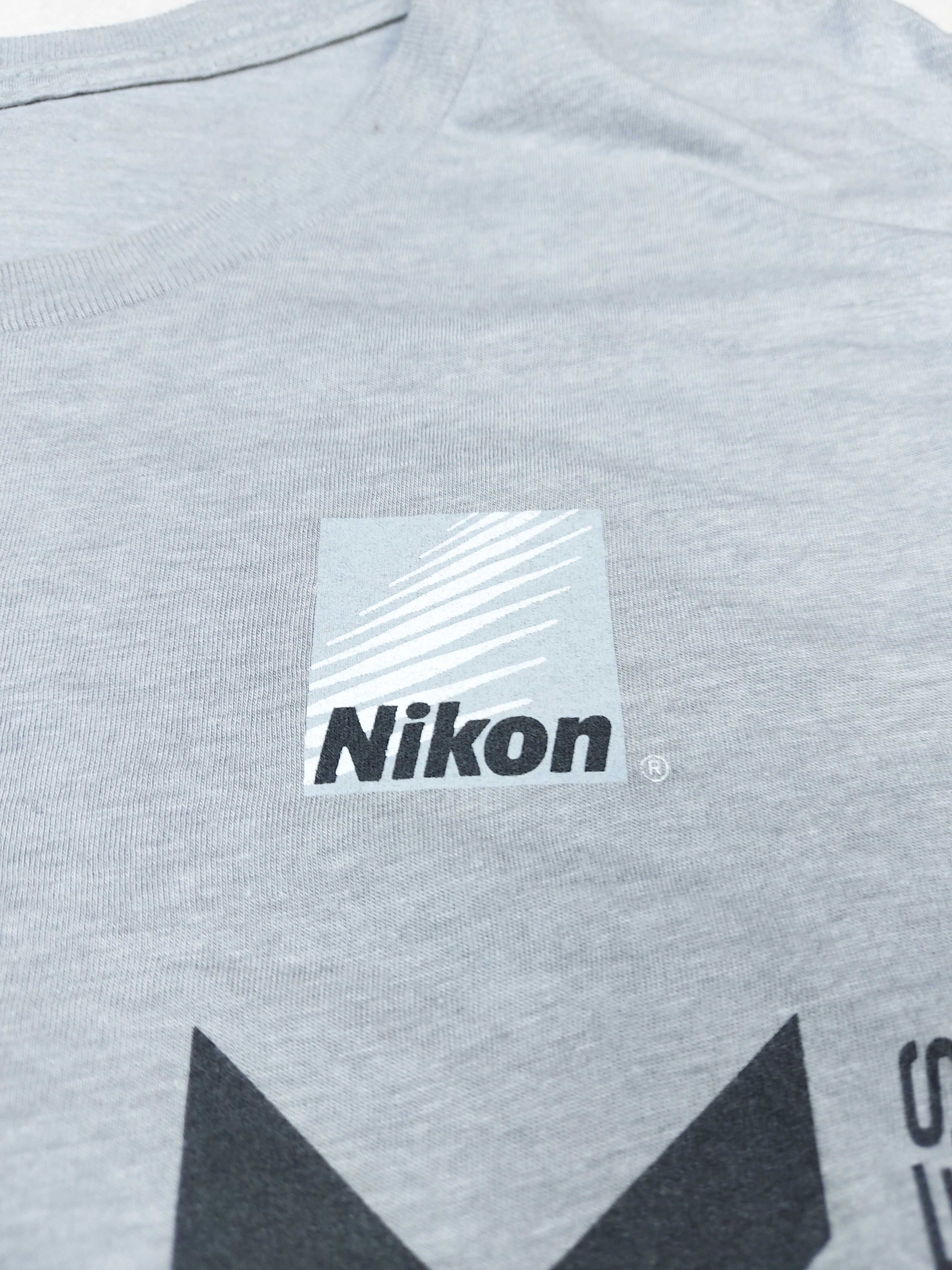 Nikon Nikon Black Rifle Scope Double-Sided Short Sleeve Gray TEE Size US XXL / EU 58 / 5 - 4 Thumbnail