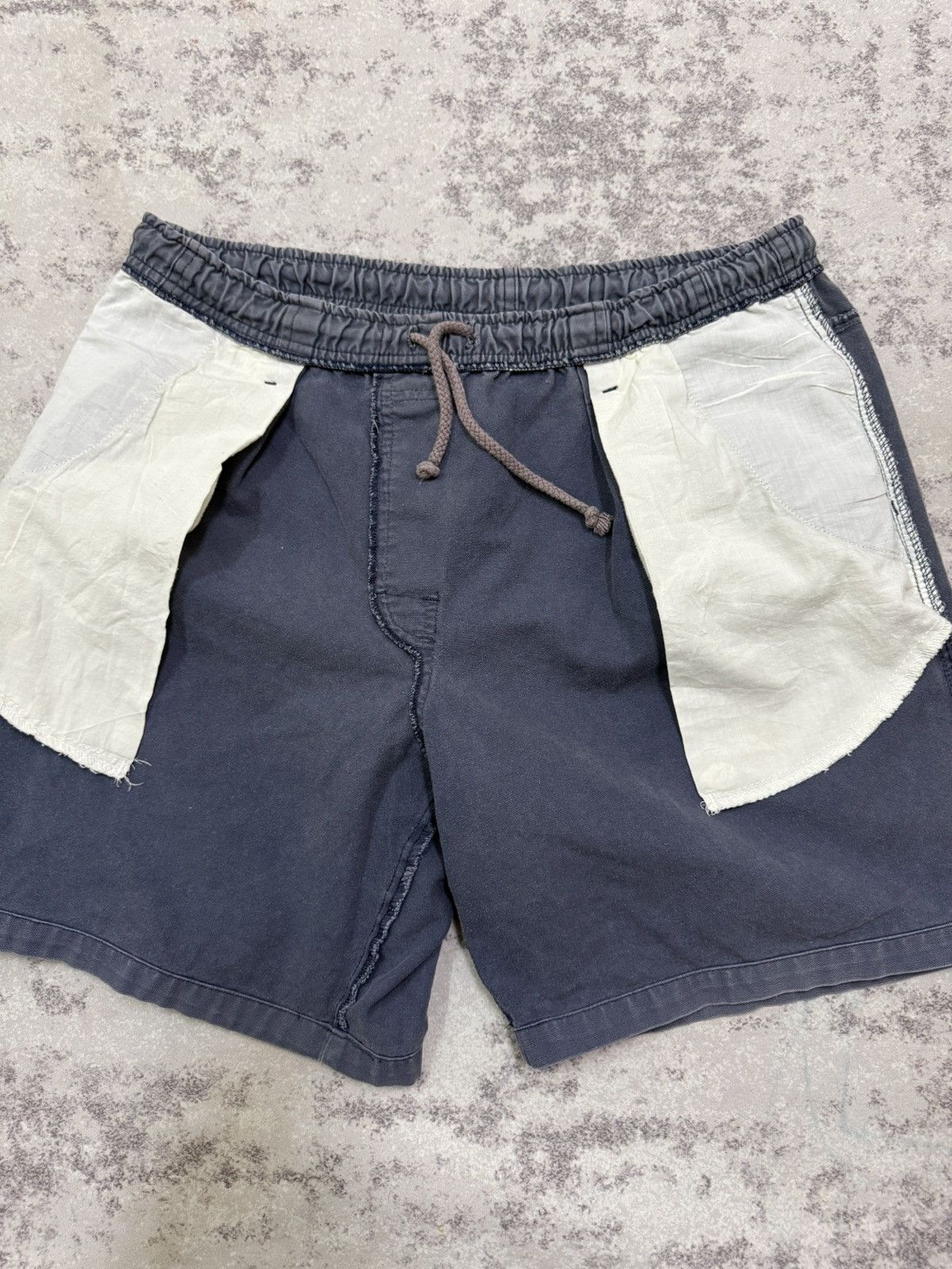 Quiksilver Sun Faded🔥Vintage Quiksilver Baggy Short Pants Size US 34 / EU 50 - 14 Thumbnail