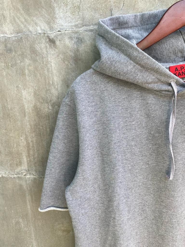 A.P.C. × Kanye West 2014 Grey Hooded Shirt Size US XS / EU 42 / 0 - 6 Thumbnail