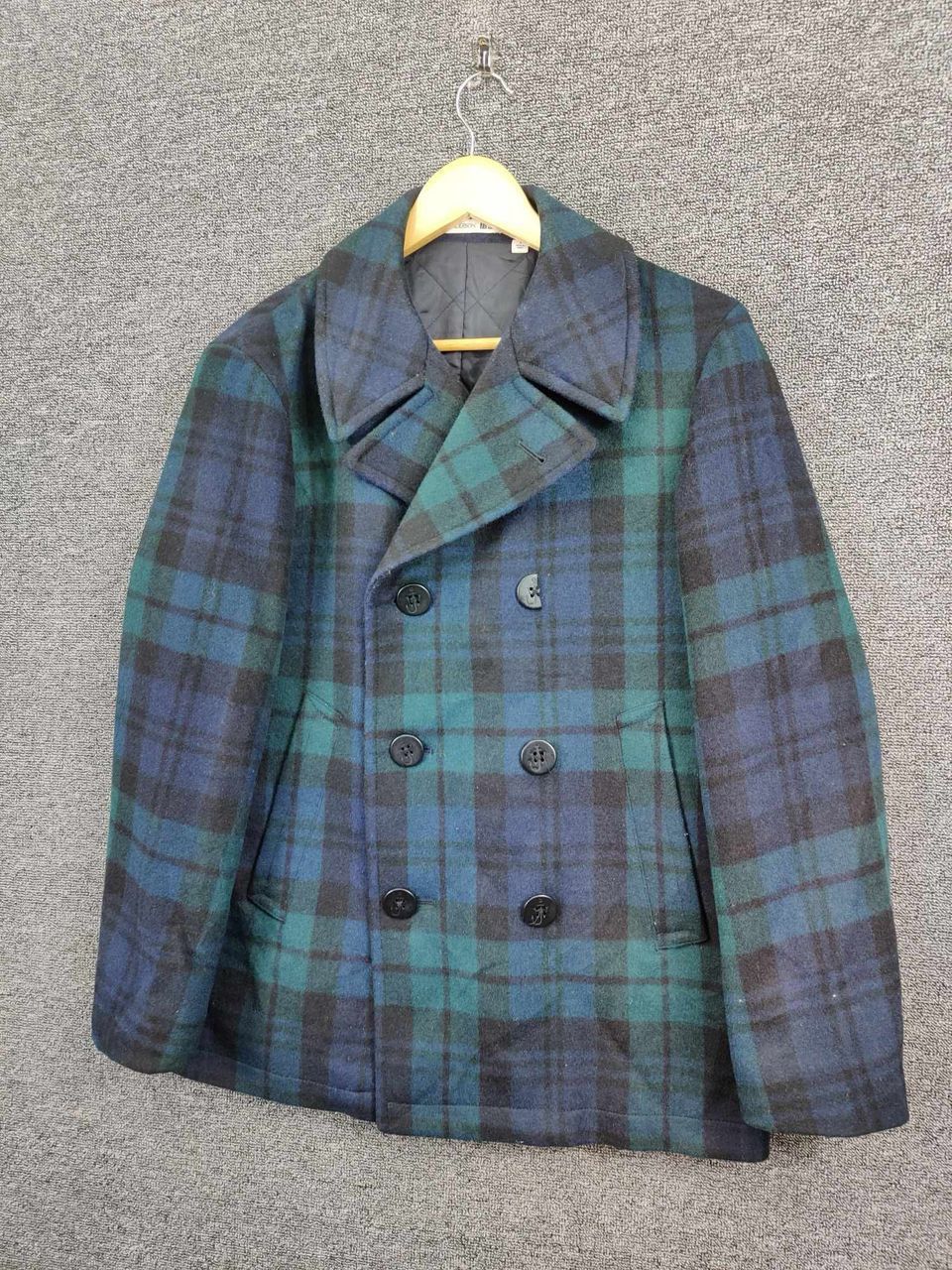 JW Anderson J.W. Anderson Wool Plaid Double Breasted Coat Size US S / EU 44-46 / 1 - 2 Thumbnail