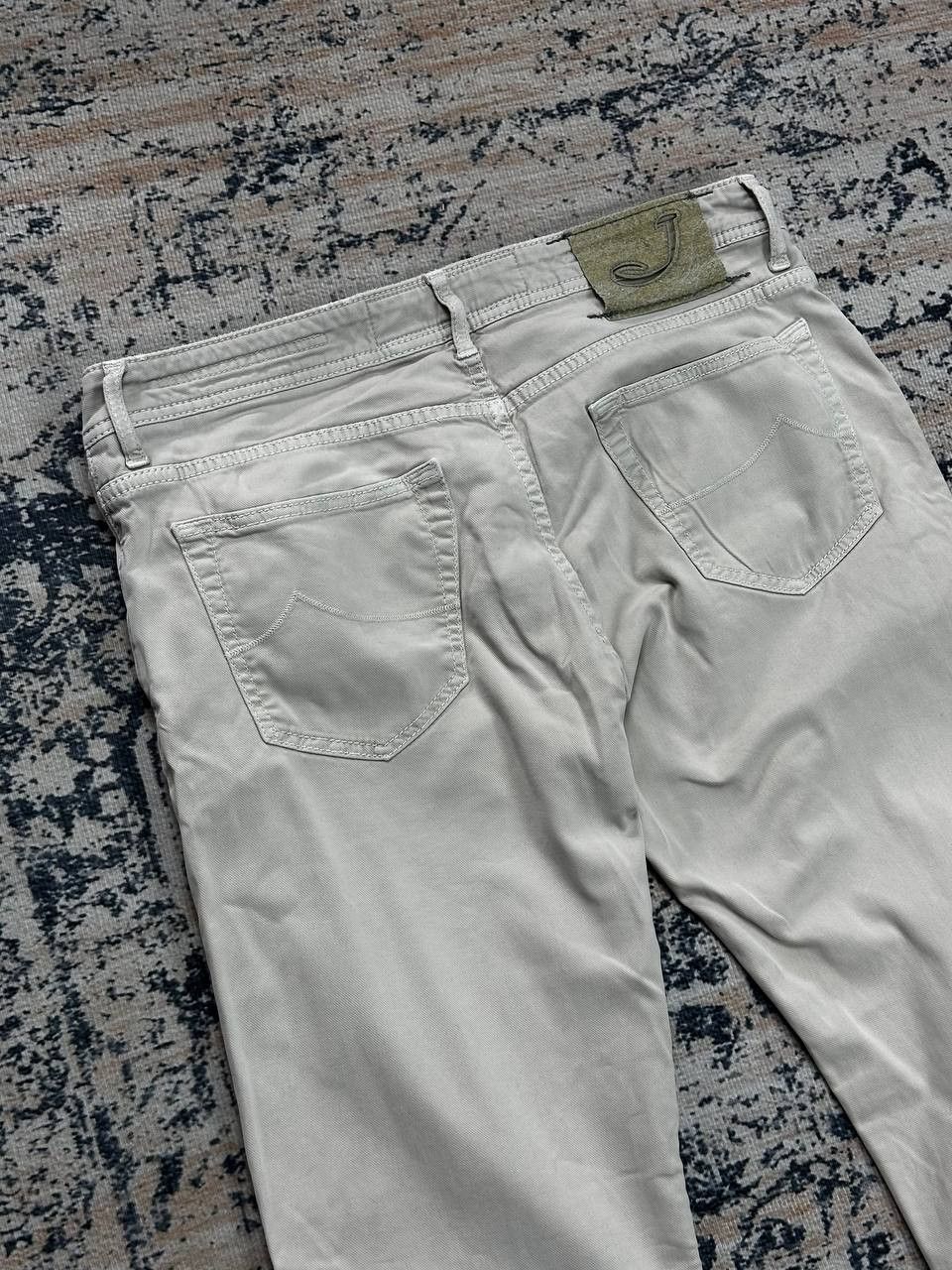 Jacob Cohen Luxury Jacob Cohen Beige Chino Pants Rare Retro Size US 35 - 11 Thumbnail