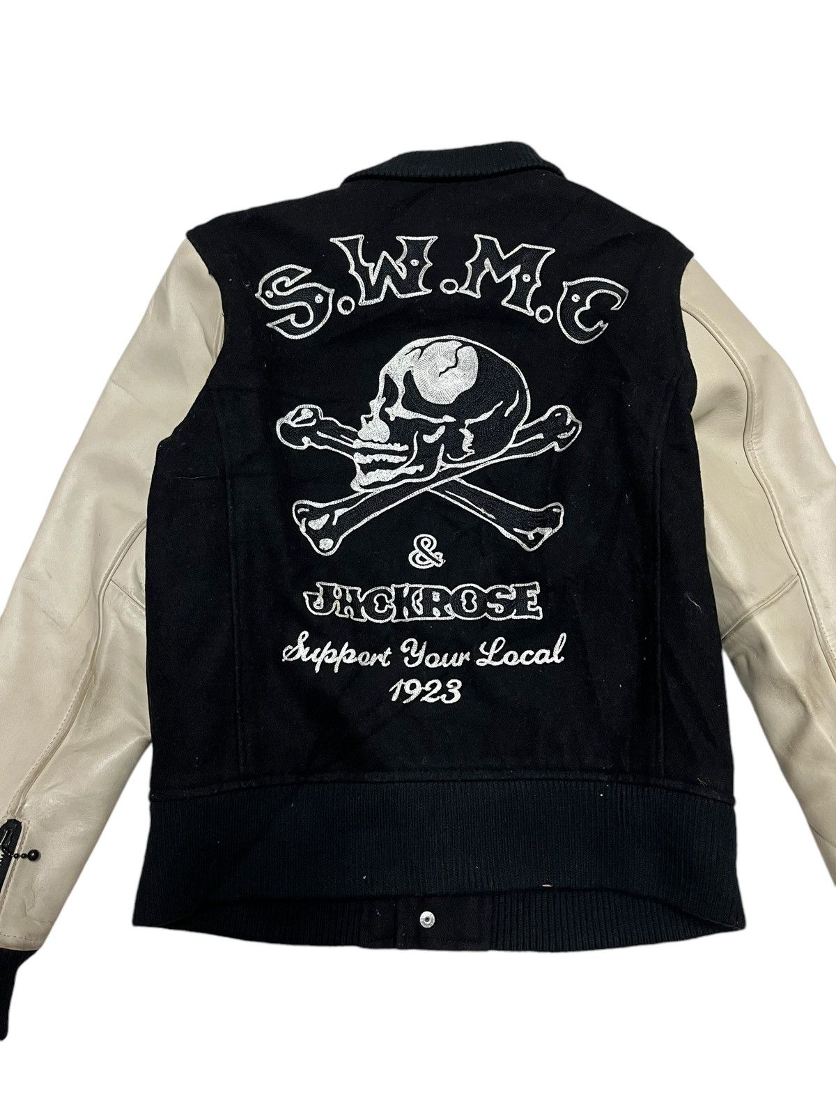 JACKROSE 🔥 Skull Works Hard Ware x Jack Rose Varsity Jacket Size US S / EU 44-46 / 1 - 8 Thumbnail