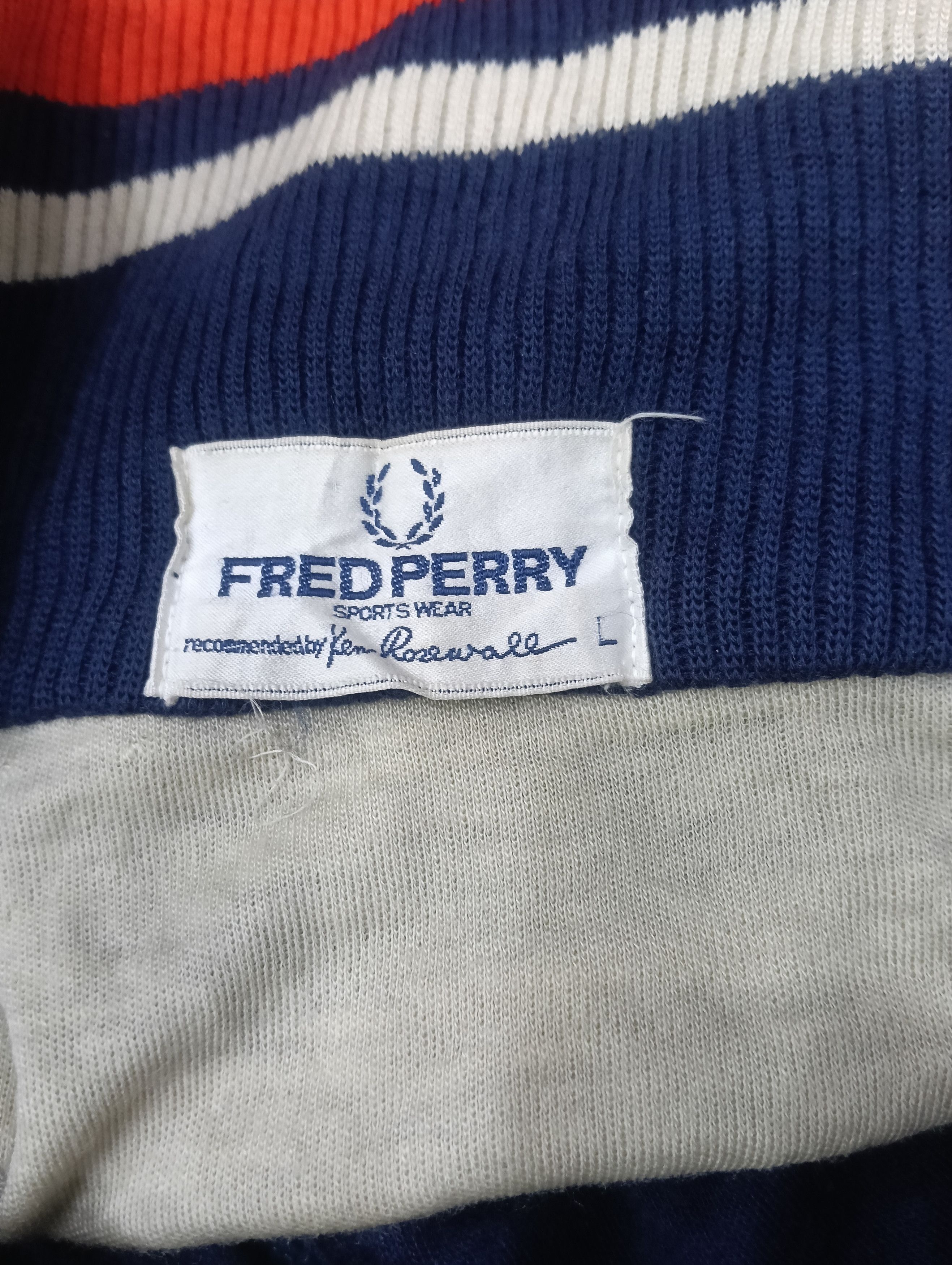Fred Perry Rare Fred Perry Tracktop Style Size US XL / EU 56 / 4 - 6 Thumbnail