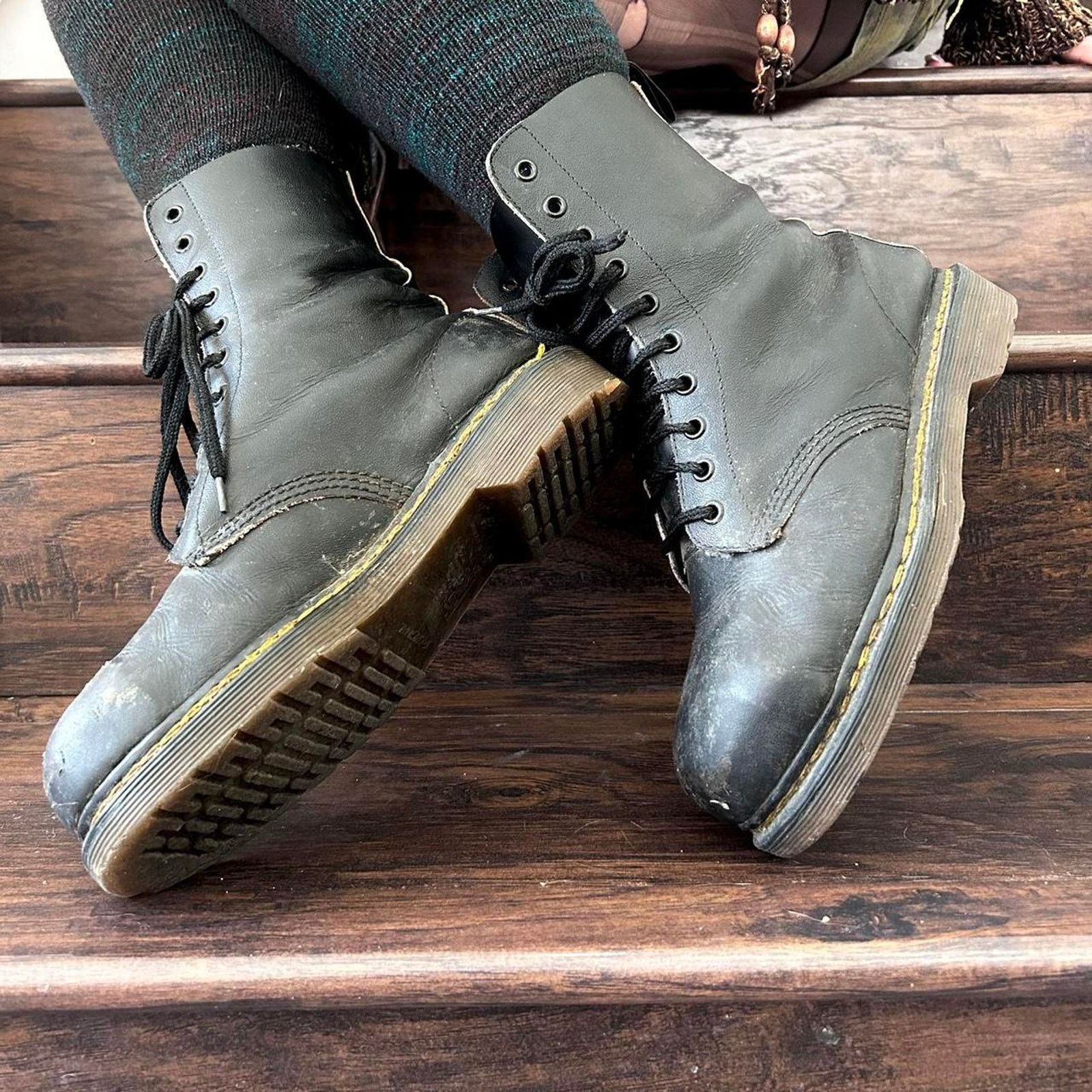 Dr. Martens vintage dr martens combat boots Size US 8.5 / IT 38.5 - 4 Thumbnail
