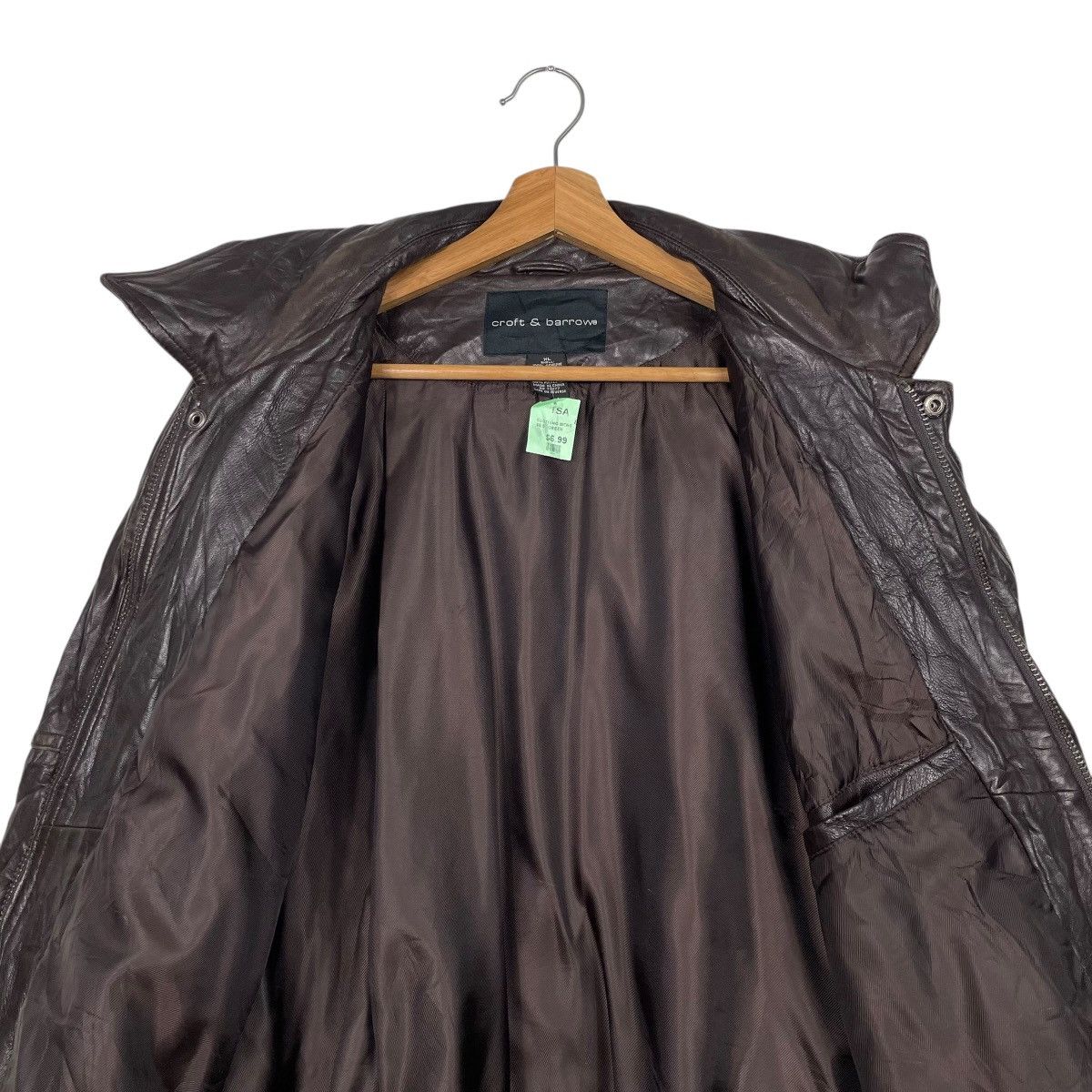 Croft & Barrow Croft & Barrow Leather Jacket Size US XL / EU 56 / 4 - 13 Thumbnail