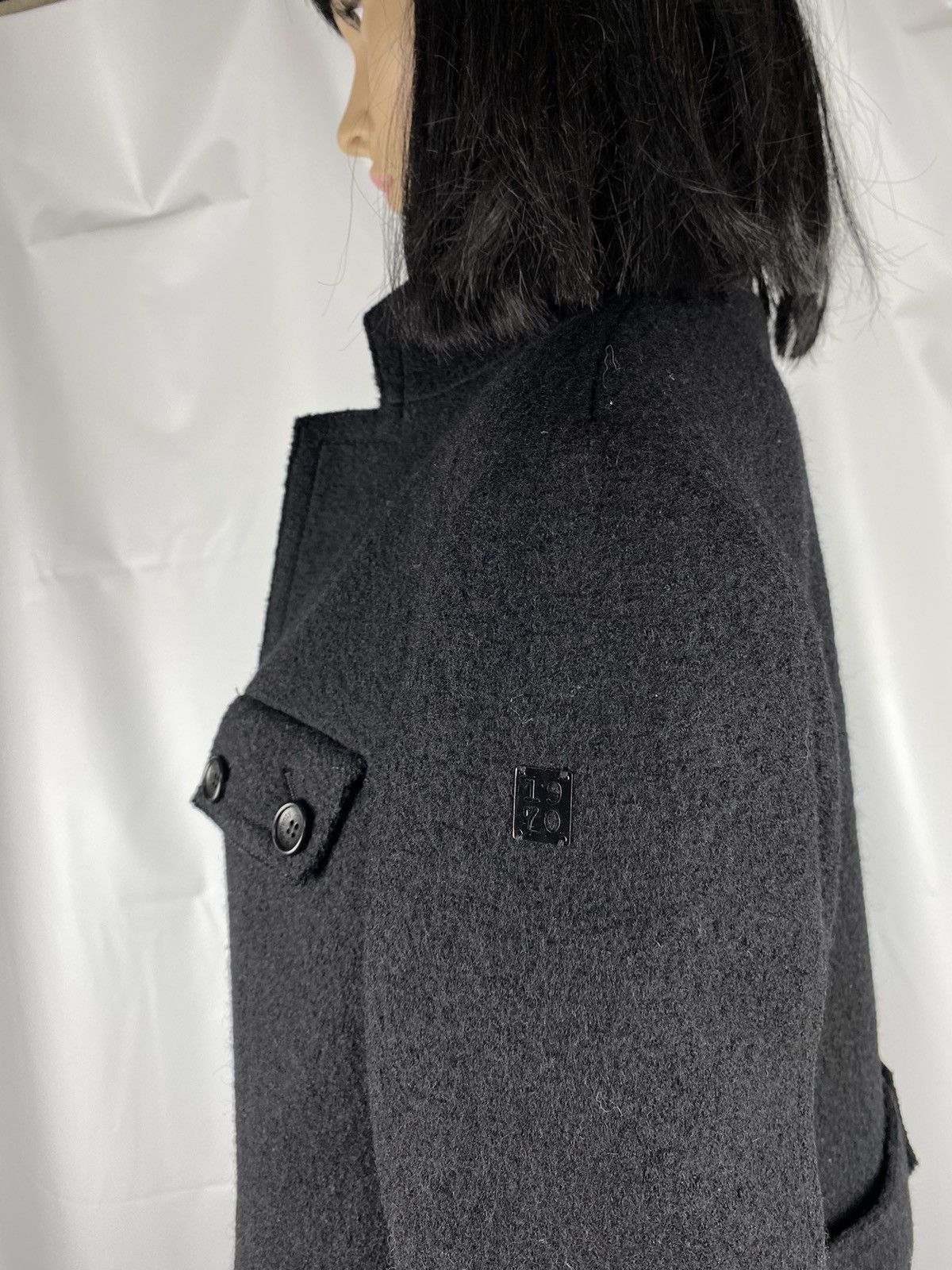 Other Seventy 1970 Wool-Nylon Reversible Coat Size M / US 6-8 / IT 42-44 - 19 Thumbnail