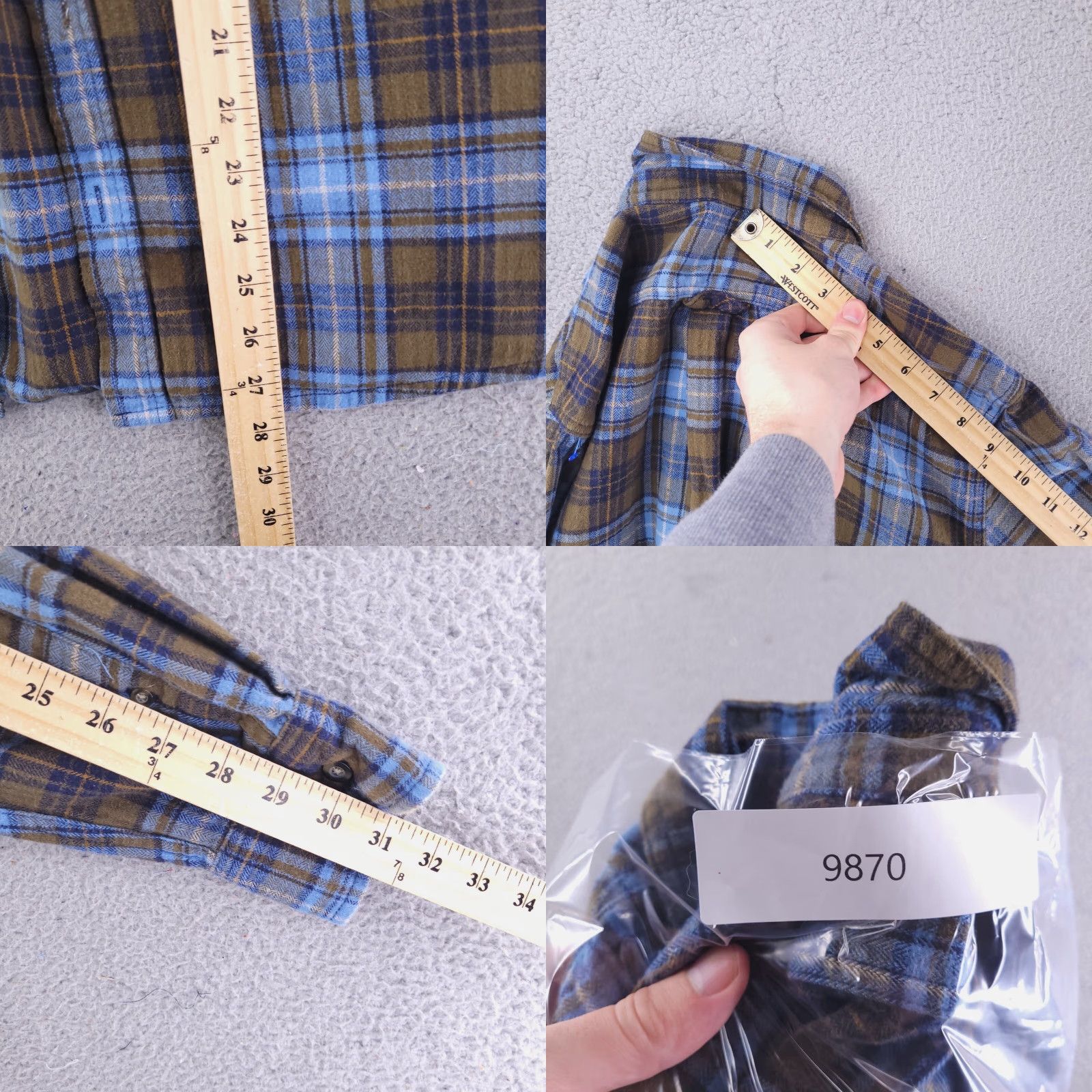 Eddie Bauer Eddie Bauer Shirt Mens Medium Brown Flannel Cotton Long Sleeve Button-Up Size US M / EU 48-50 / 2 - 8 Thumbnail