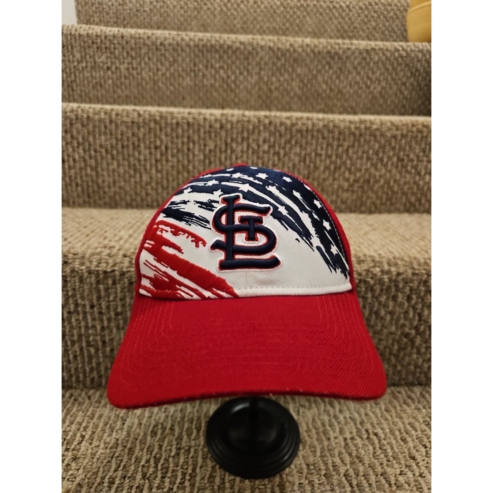 New Era St. Louis Cardinals New Era 2022 July 4th 39THIRTY S/M Hat Size ONE SIZE - 1 Thumbnail