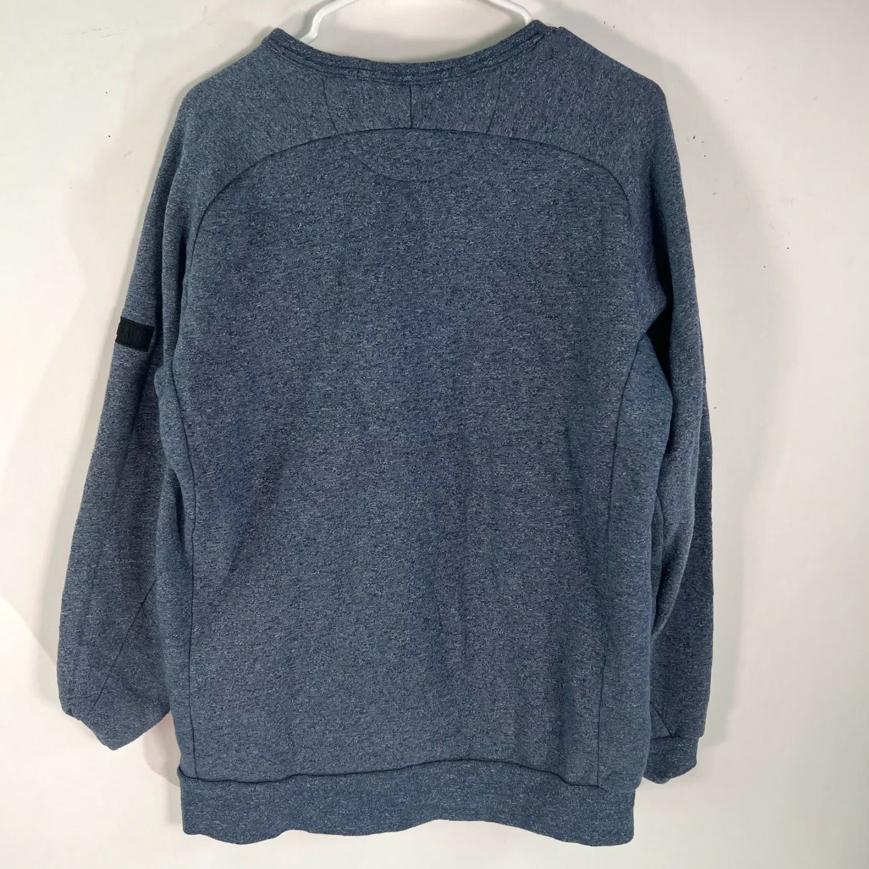 Jordan Brand Jordan Air Mens Crew Neck Icon Fleece Blue Pullover Sweatshirt Size L Size US L / EU 52-54 / 3 - 2 Thumbnail