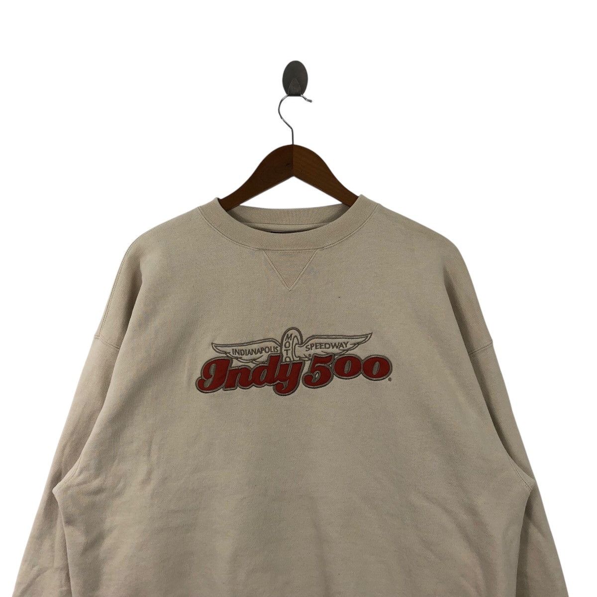 Vintage Vintage INDIANAPOLIS SPEEDWAY INDY 500 Crewneck Sweatshirt Size US XL / EU 56 / 4 - 2 Thumbnail