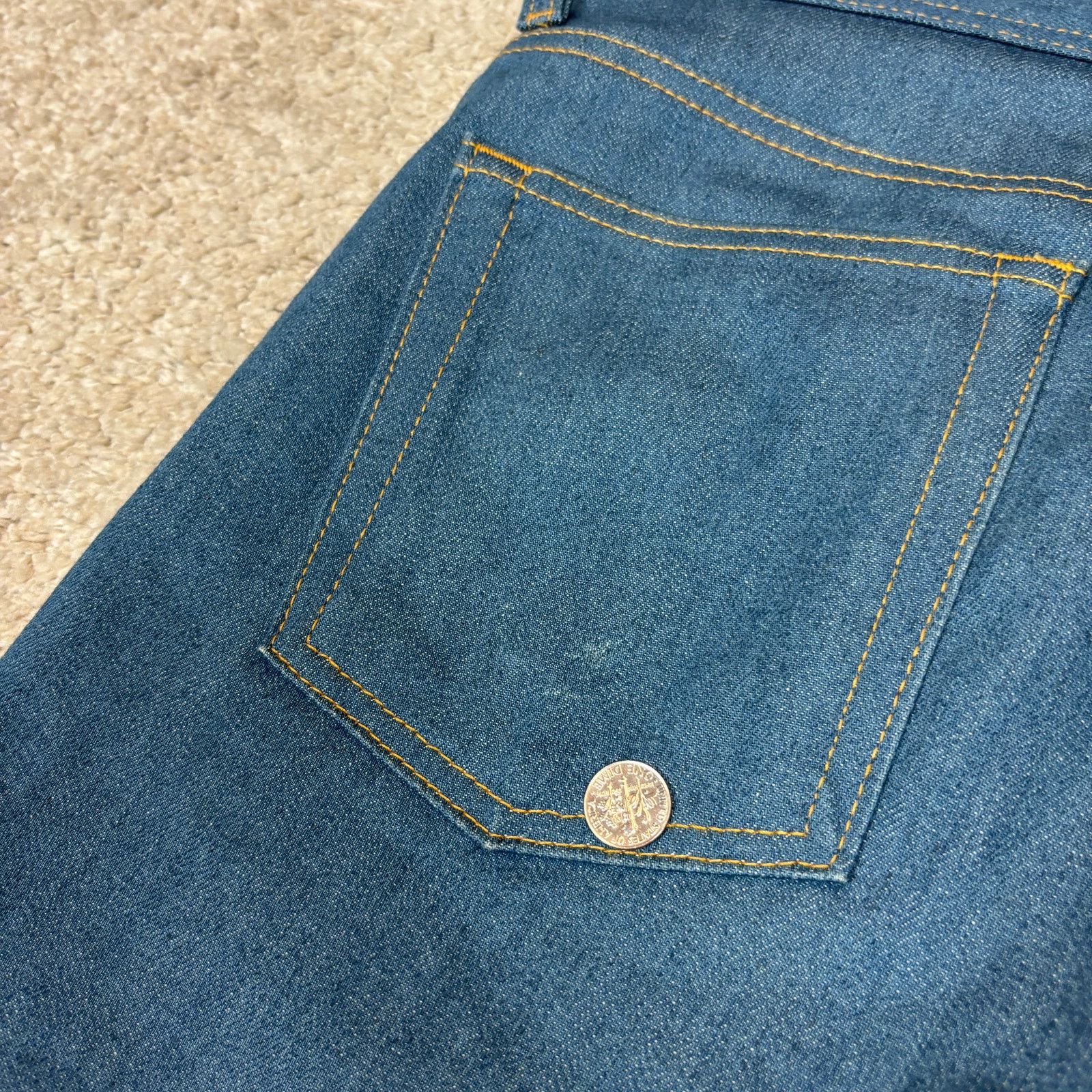 Naked & Famous Naked & Famous Weird Guy Jeans Raw Men's 29x34 Size US 29 - 11 Thumbnail
