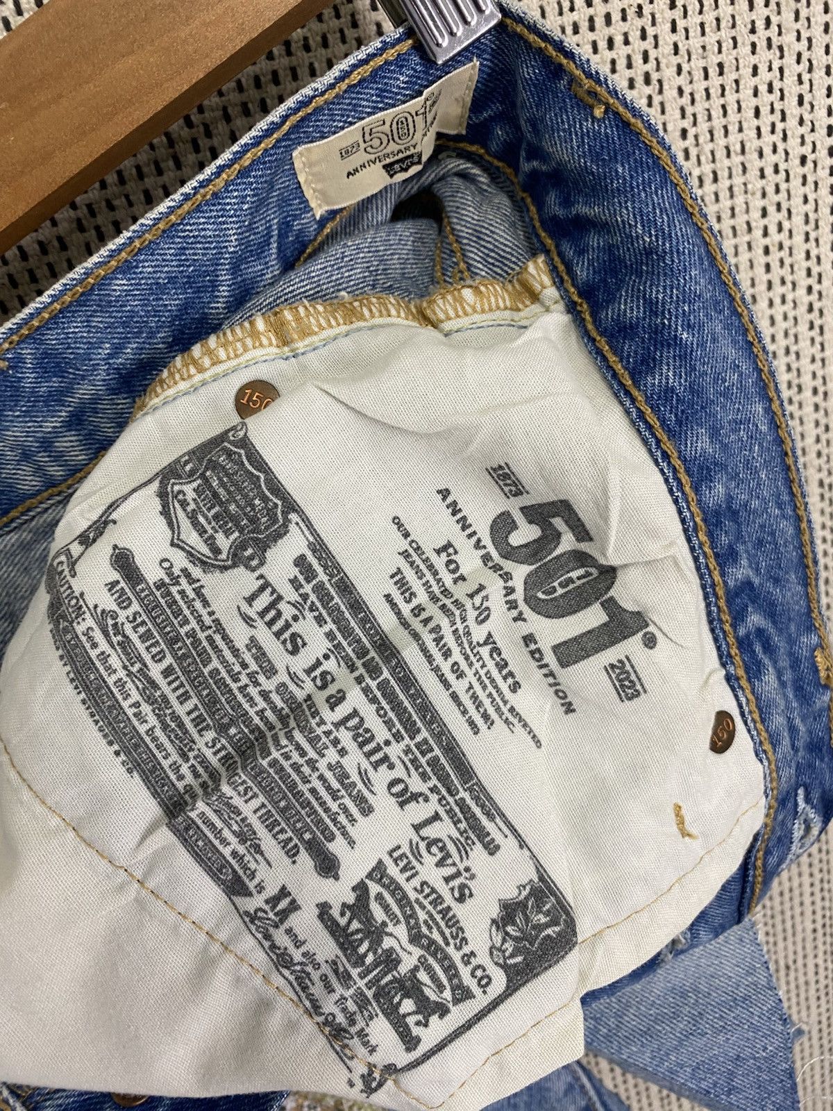 Levi's Levi's 501® anniversary idition 150th 2023 Shorts Size 27" / US 4 / IT 40 - 9 Thumbnail