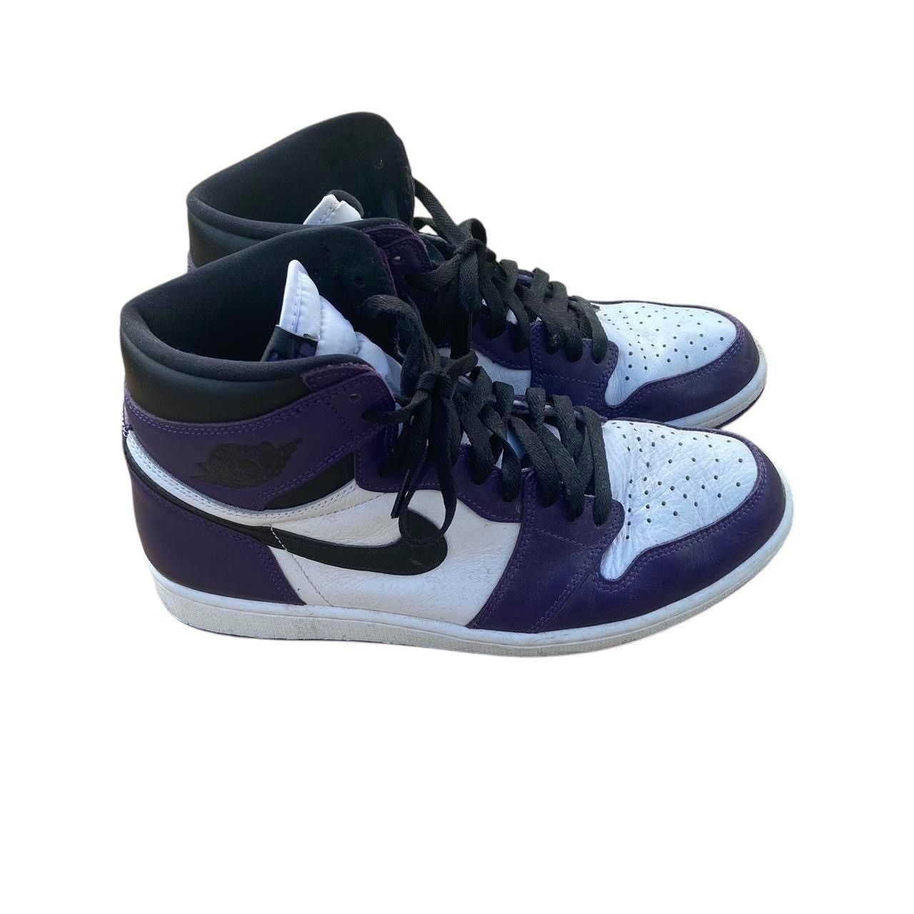 Jordan Brand × Nike Nike air jordan 1 highs court purple in uk10/us11 Size US 11 / EU 44 - 5 Thumbnail