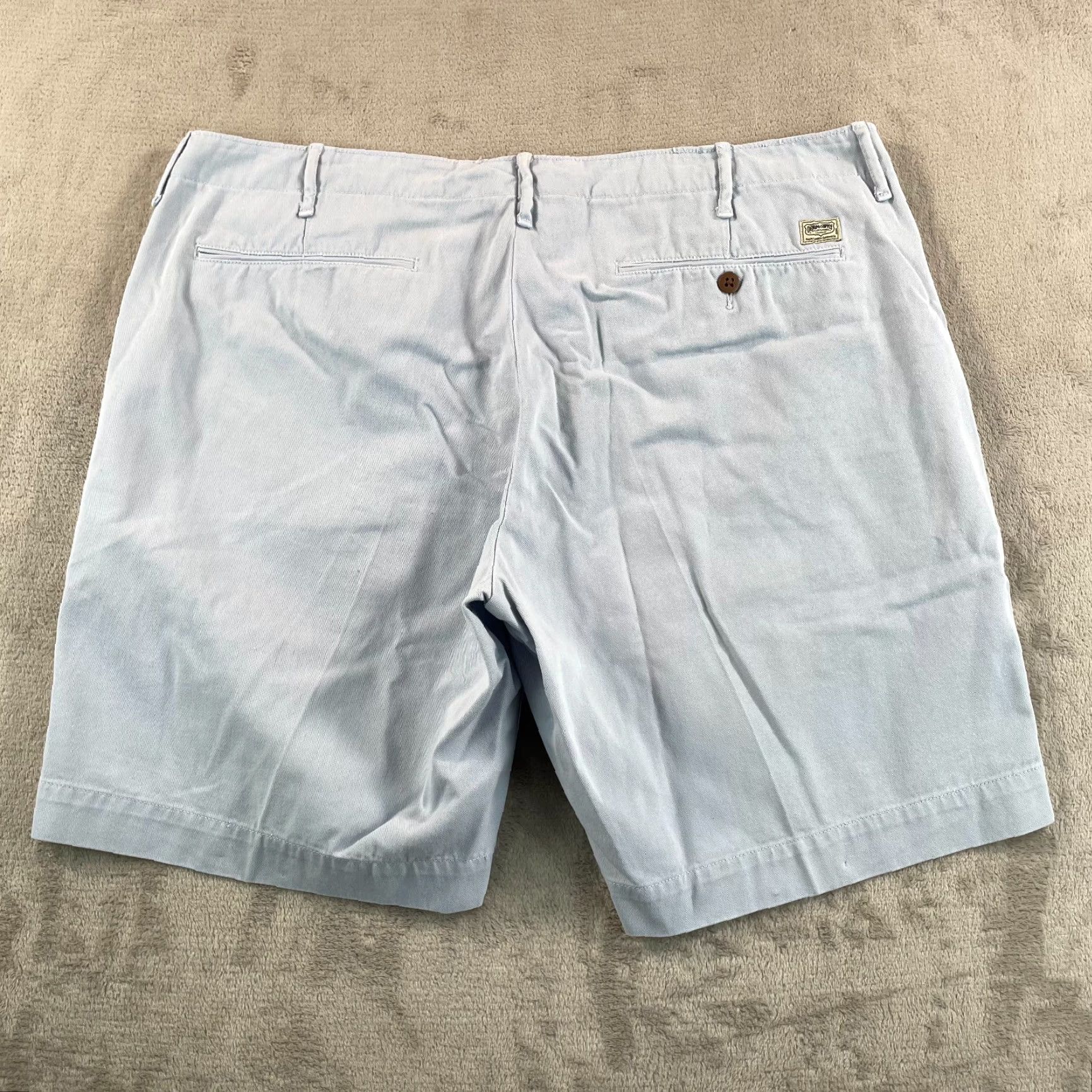 Ralph Lauren Ralph Lauren Denim & Supply Chino Shorts Men 40x9 Light Blue Twill Preppy Casual Shirt Size US 40 / EU 56 - 3 Thumbnail